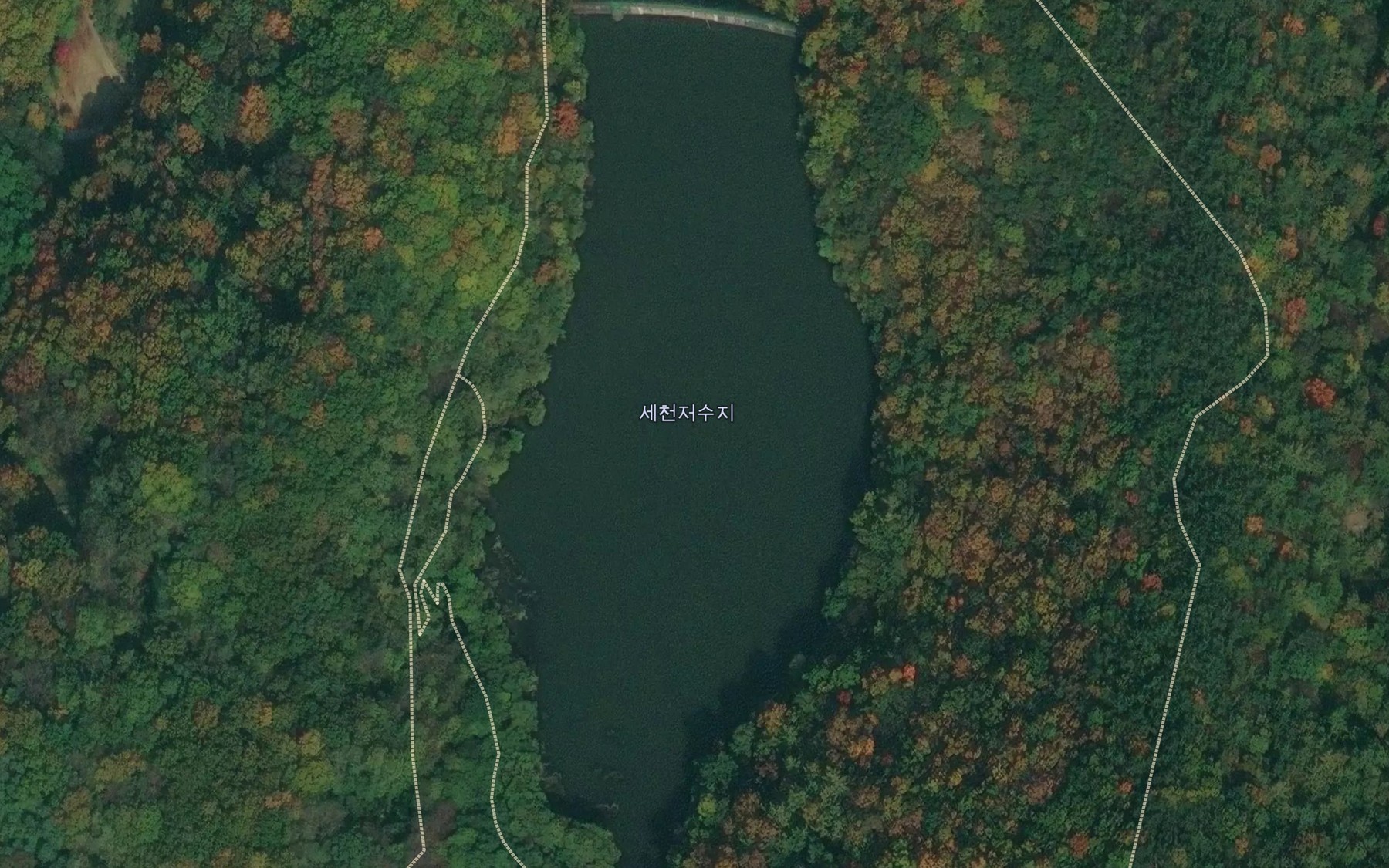 Satellite map of the Secheonjeosuji