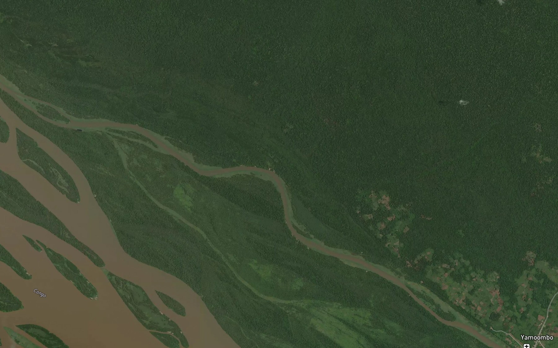 Satellite map of the Lugabi