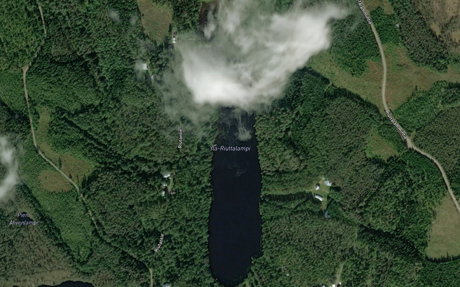 Satellite map of the Yla-Riuttalampi