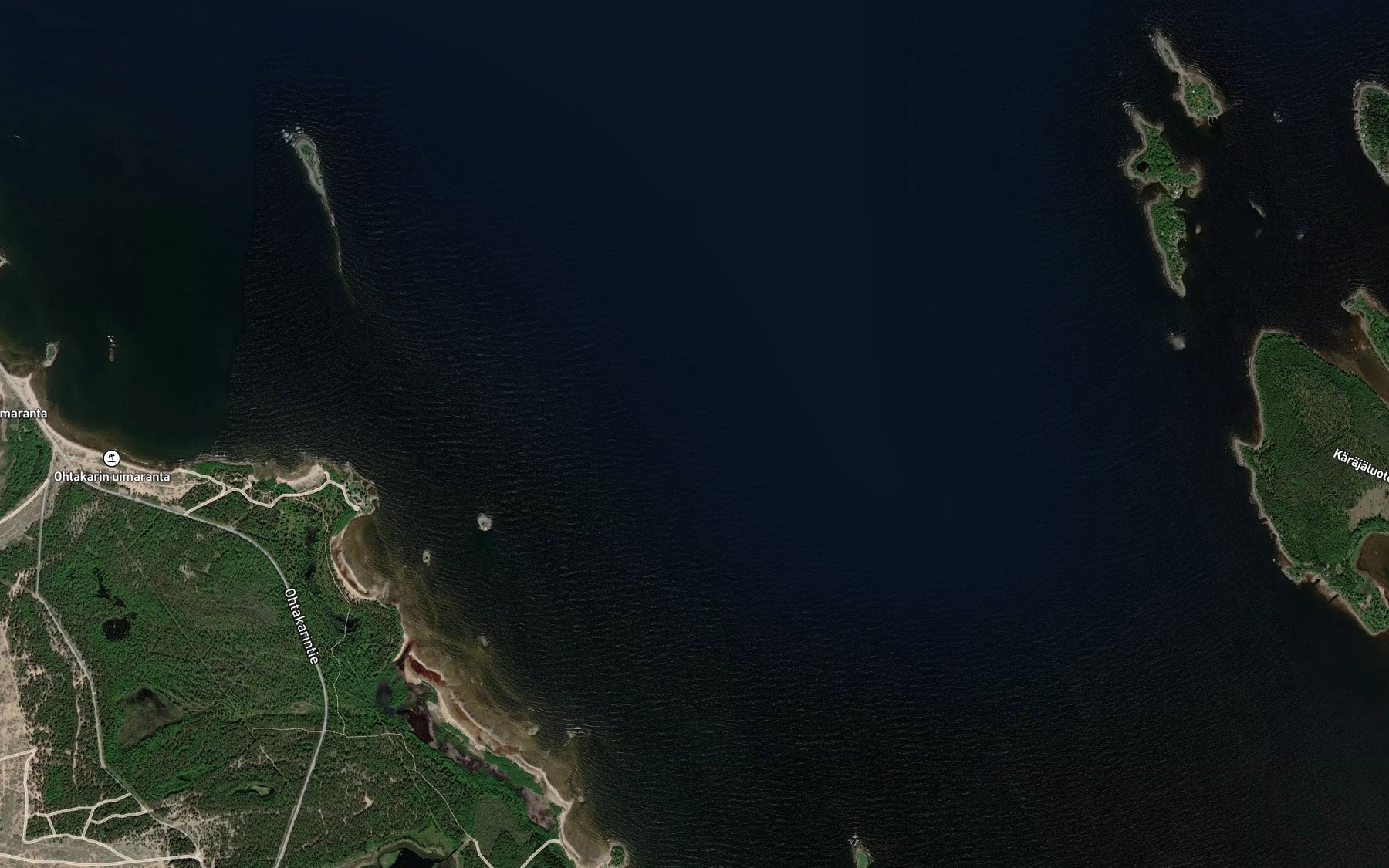 Satellite map of the Akkunamatala