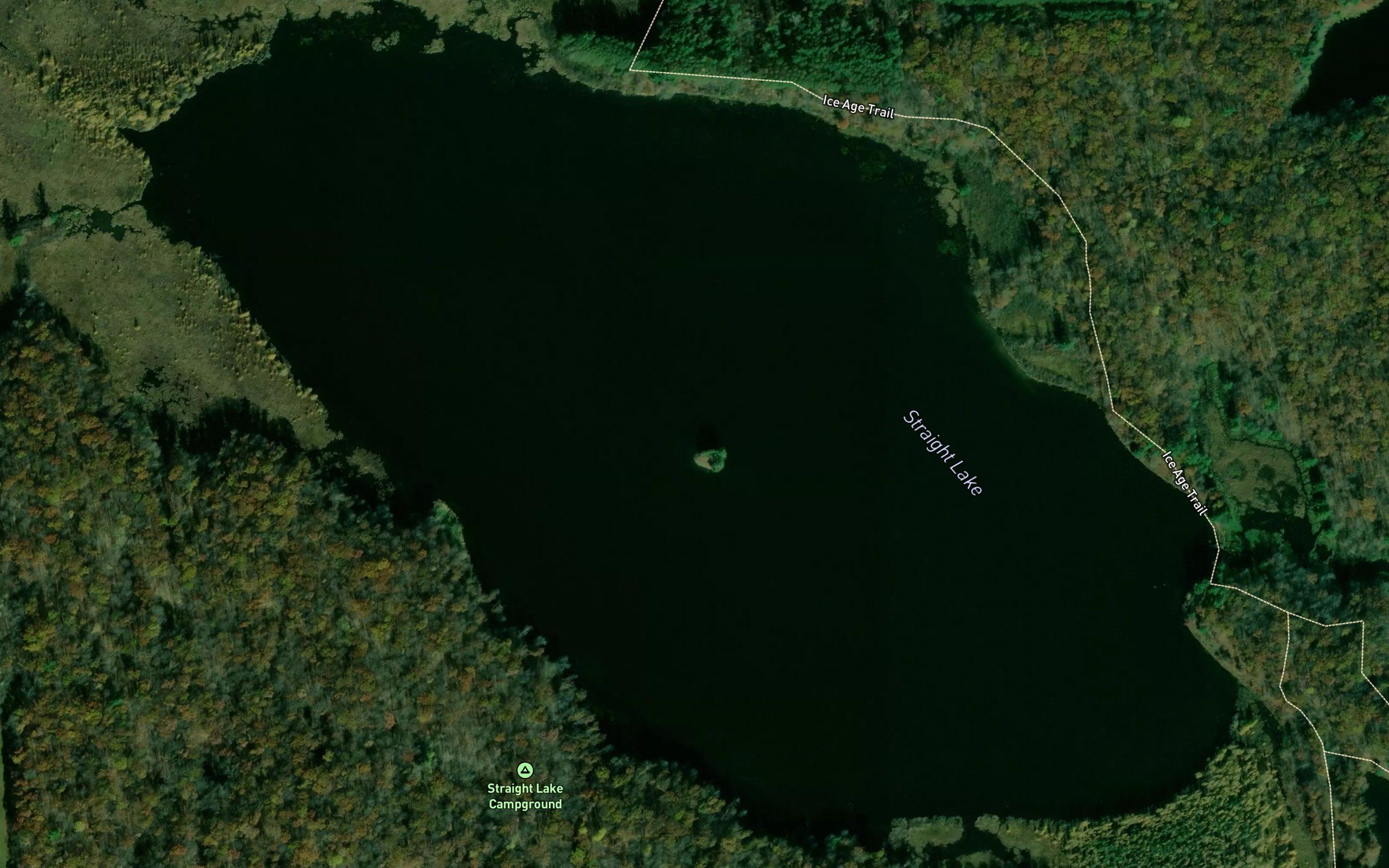 Straight Lake
