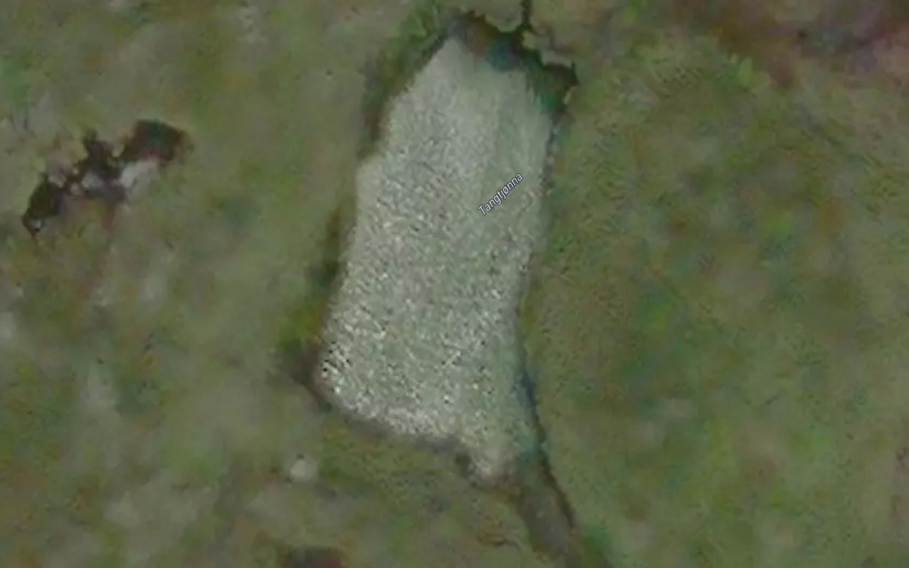 Satellite map of the Tangtjonna