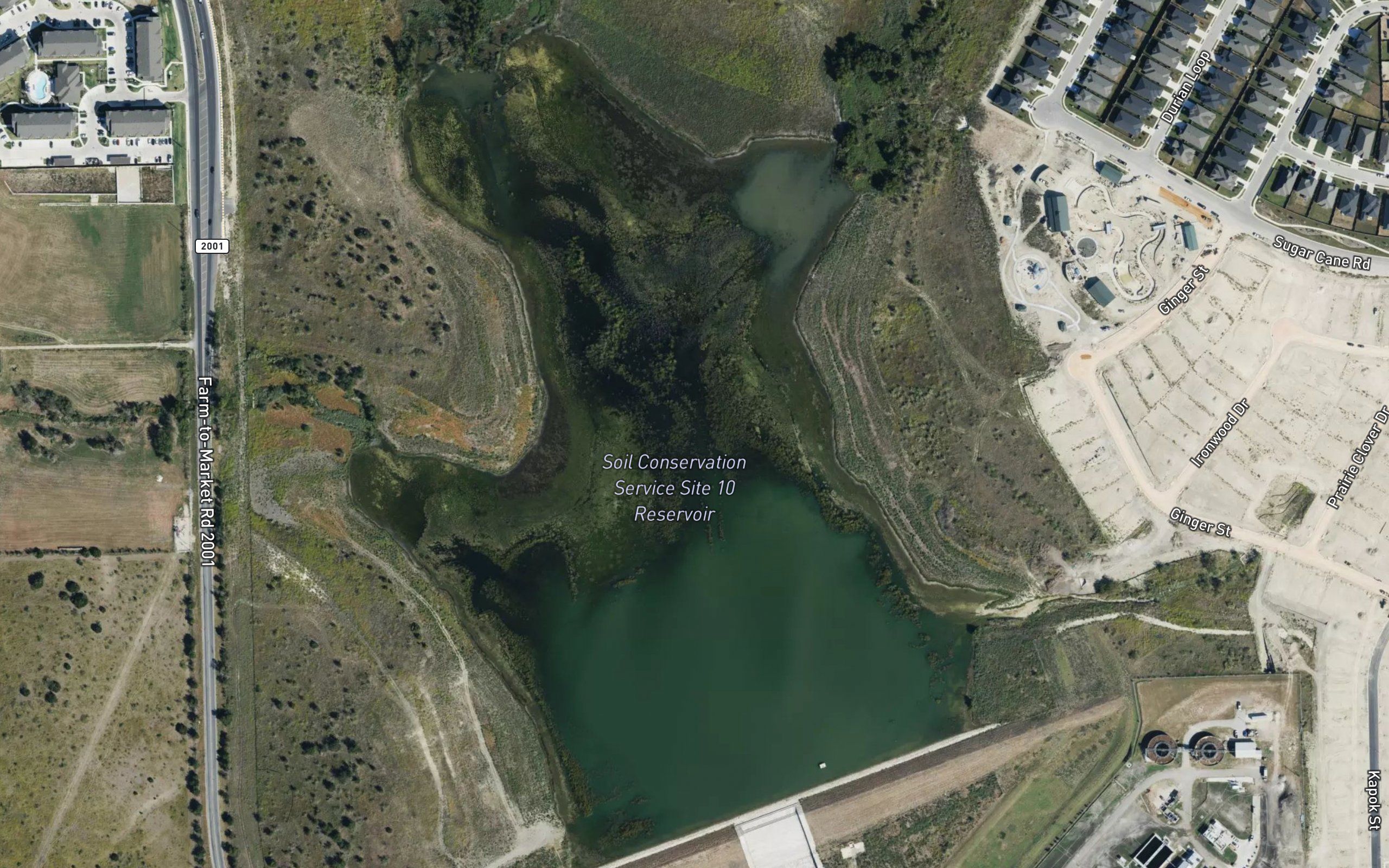 Soil Conservation Service Site 10 Reservoir