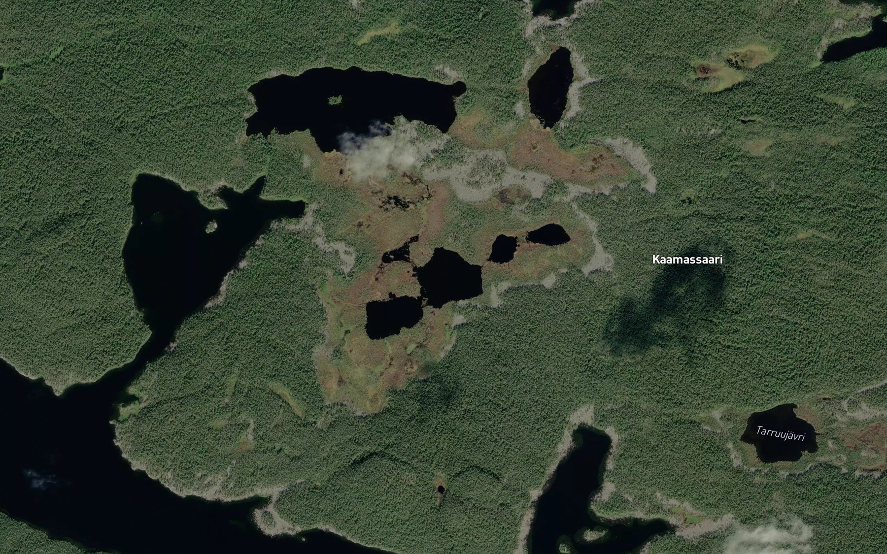 Satellite map of the Kahteejaavrih