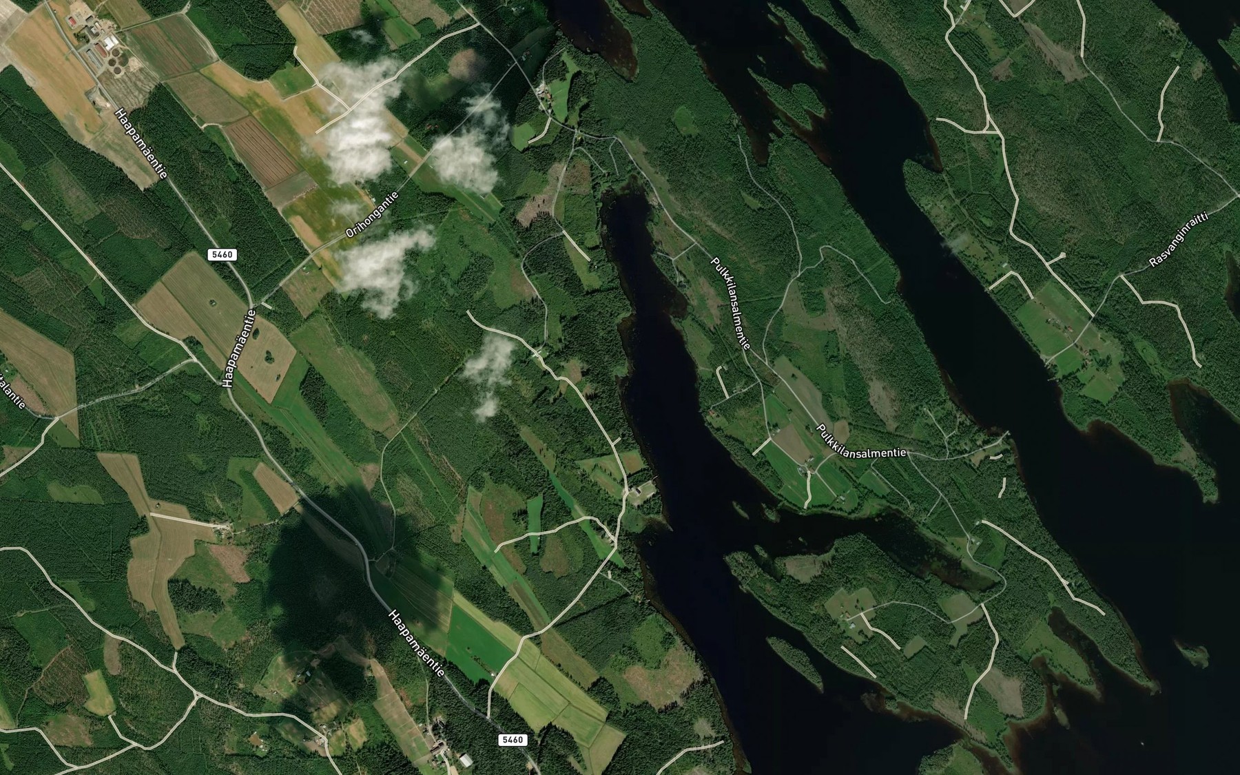 Satellite map of the Pieni Hakokaarre