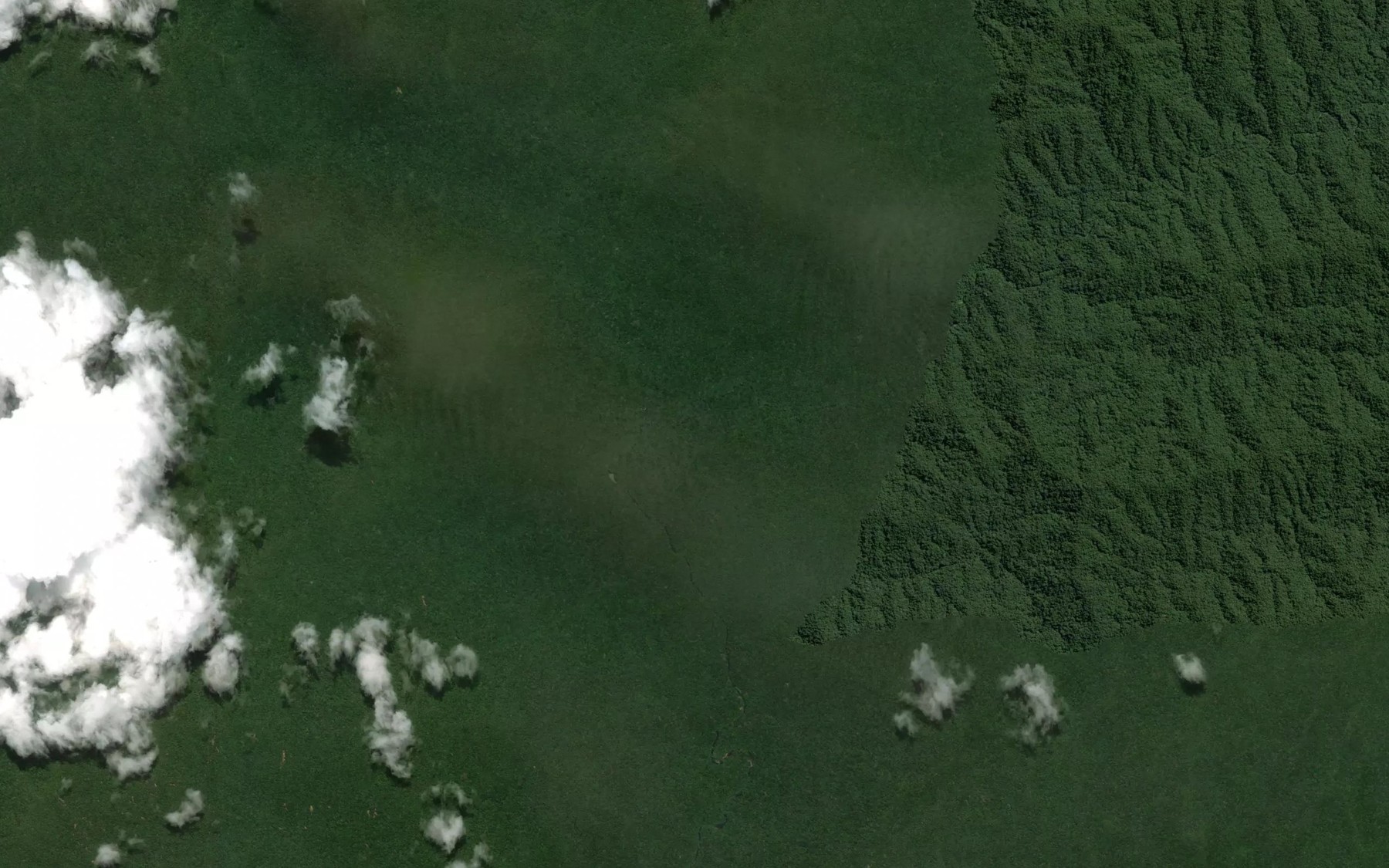 Satellite map of the Sungai Denumbajong