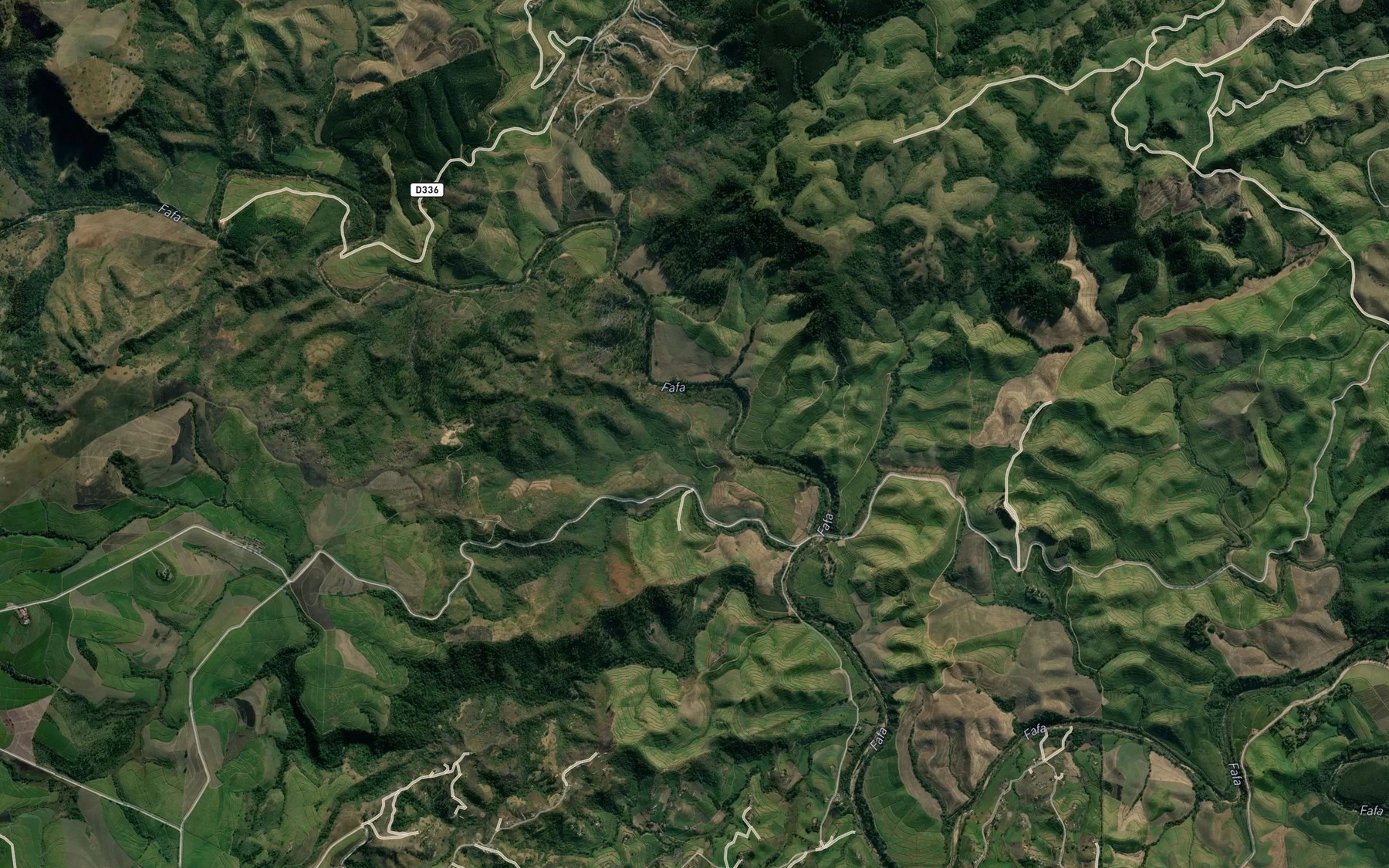 Satellite map of the Mgora