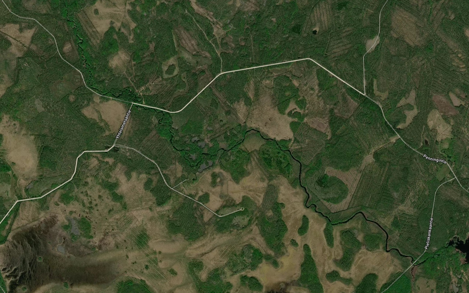 Satellite map of the Kerosenrauma