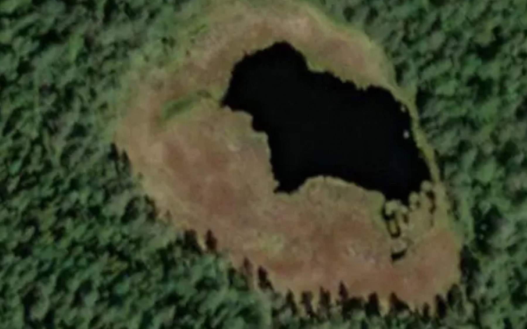 Satellite map of the Paskolammi