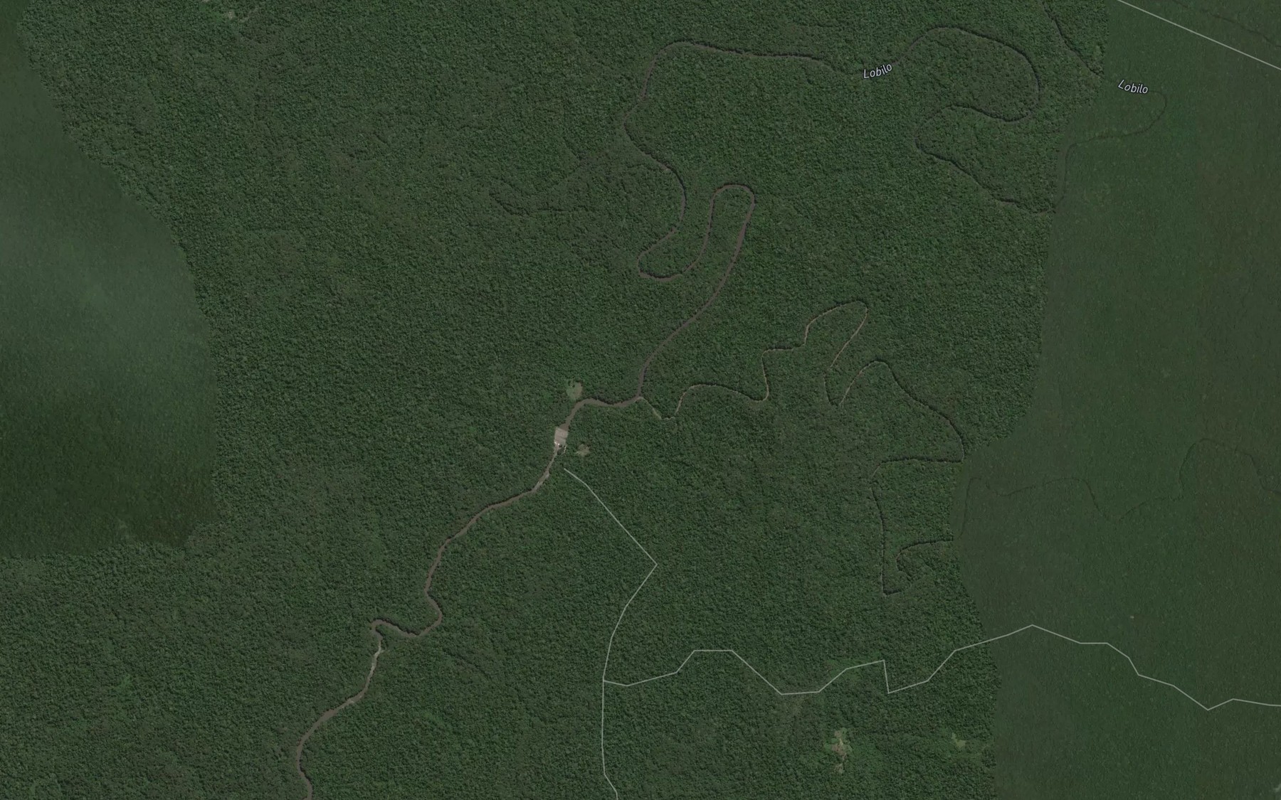 Satellite map of the Lumbuya