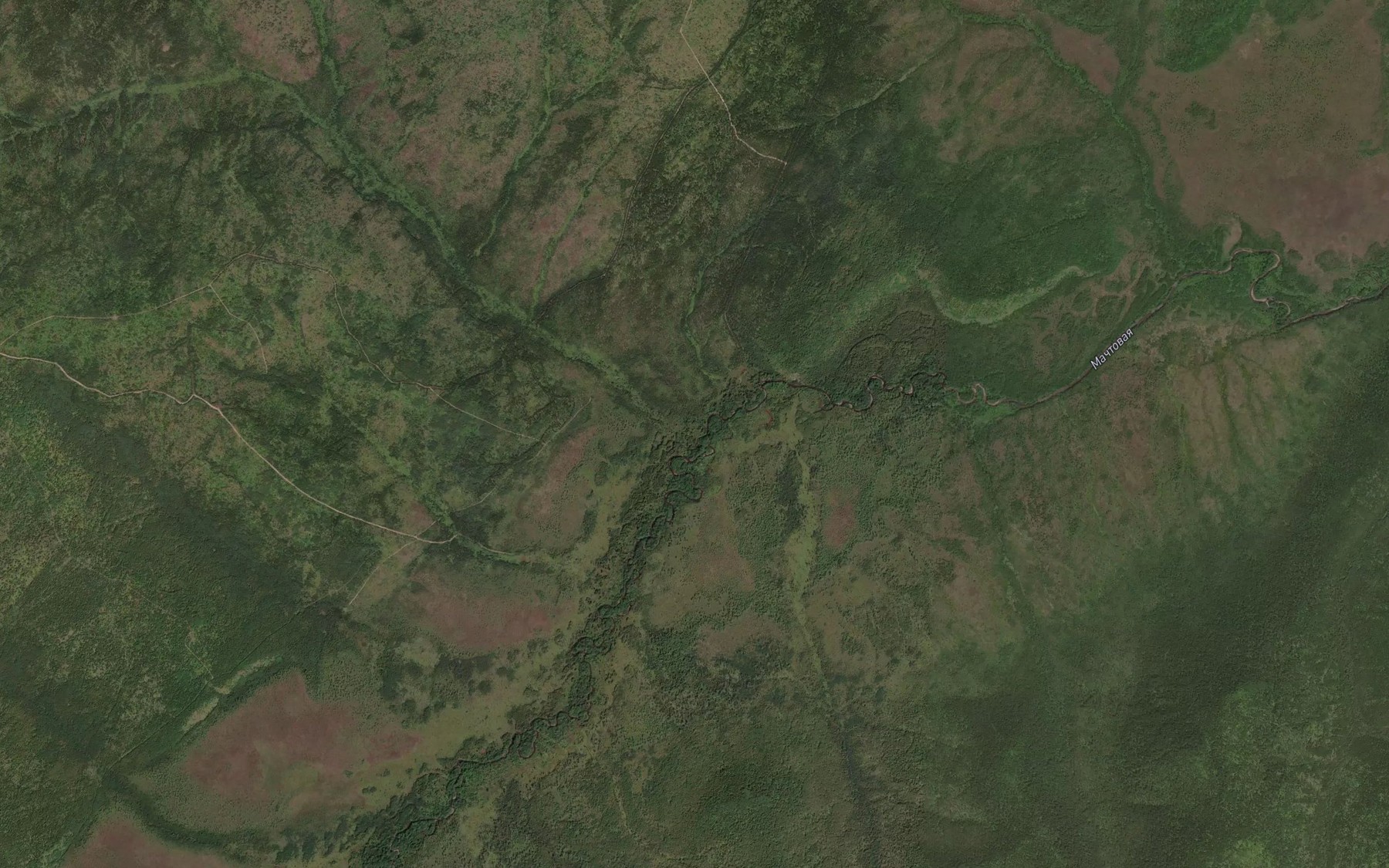 Satellite map of the Dzhalina