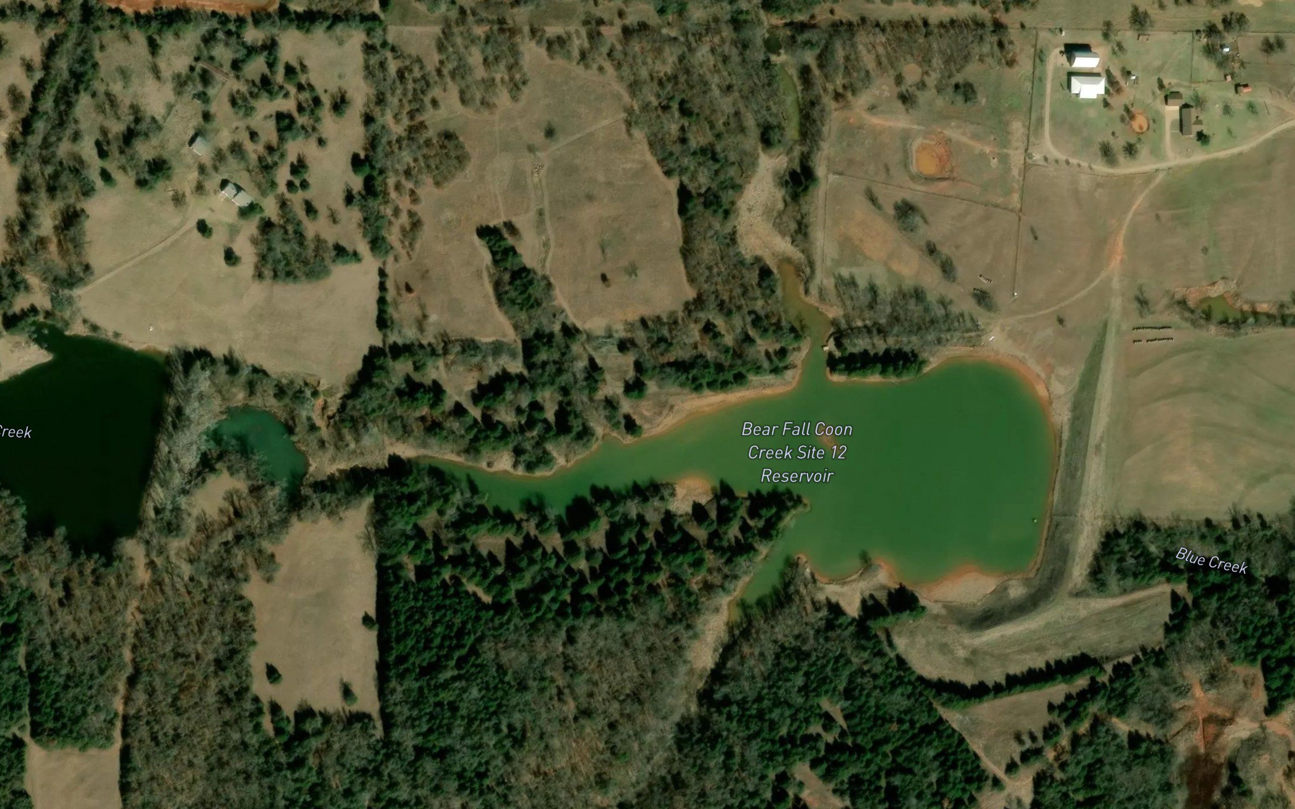 Bear Fall Coon Creek Site 12 Reservoir
