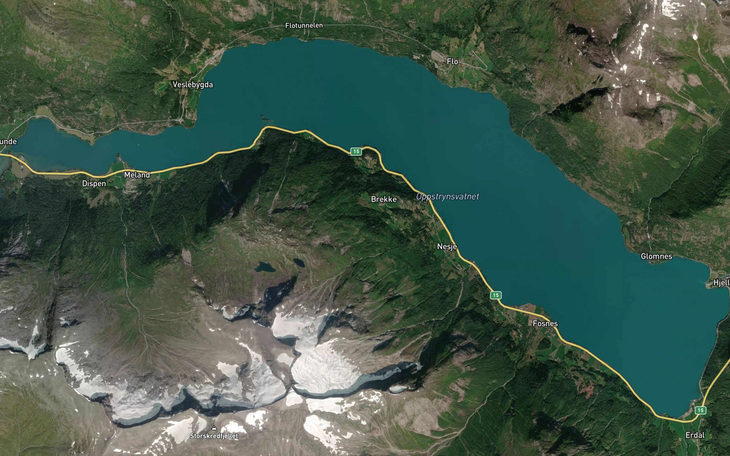 Oppstrynsvatnet