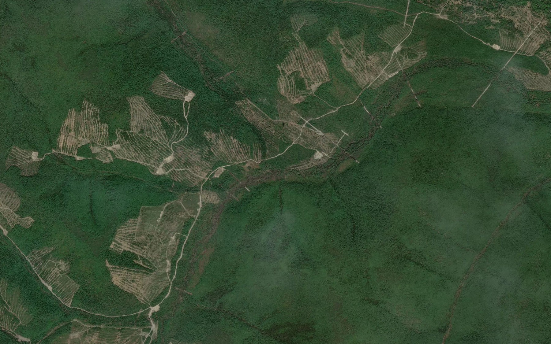 Satellite map of the Dzhetyg