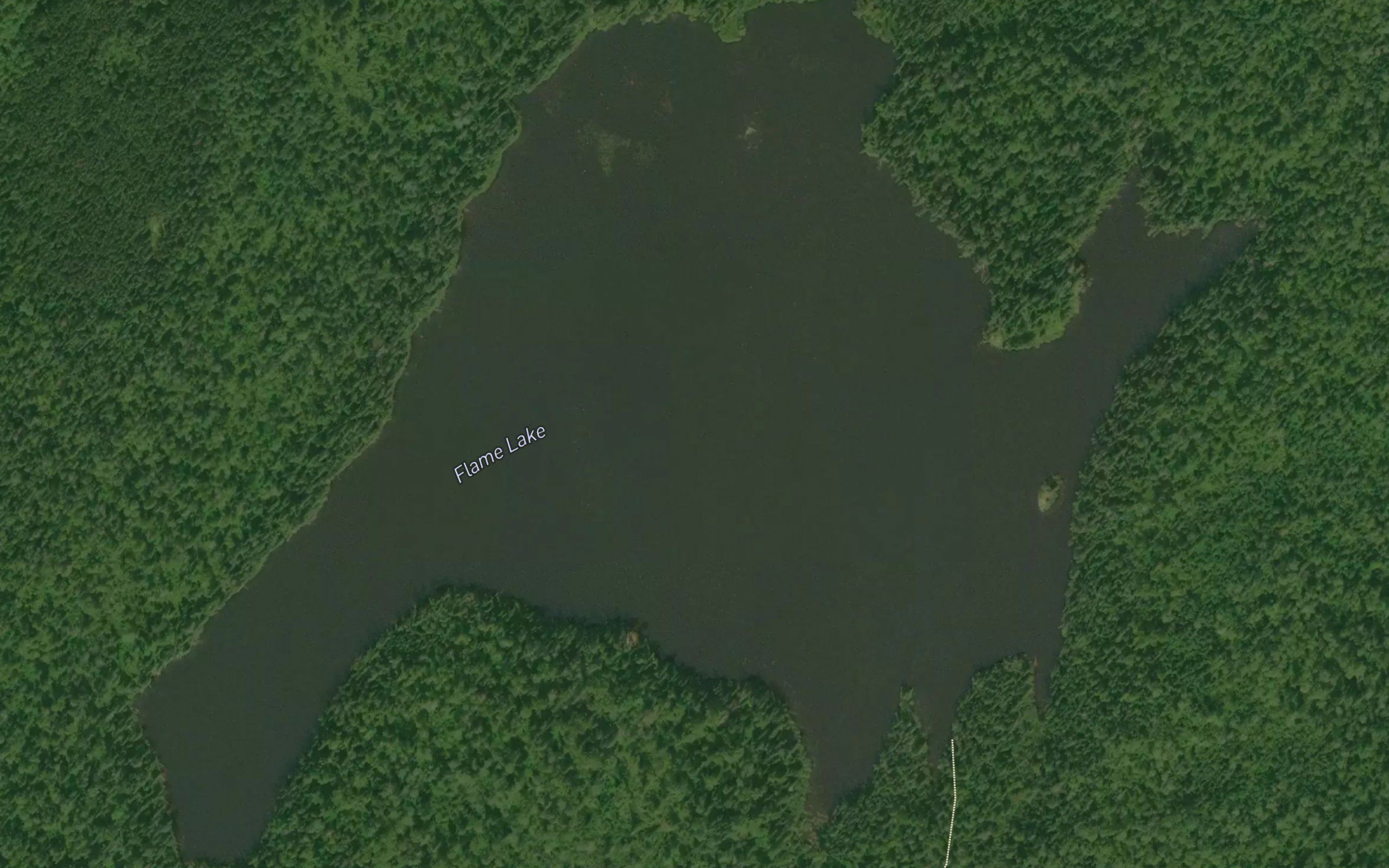 Flame Lake