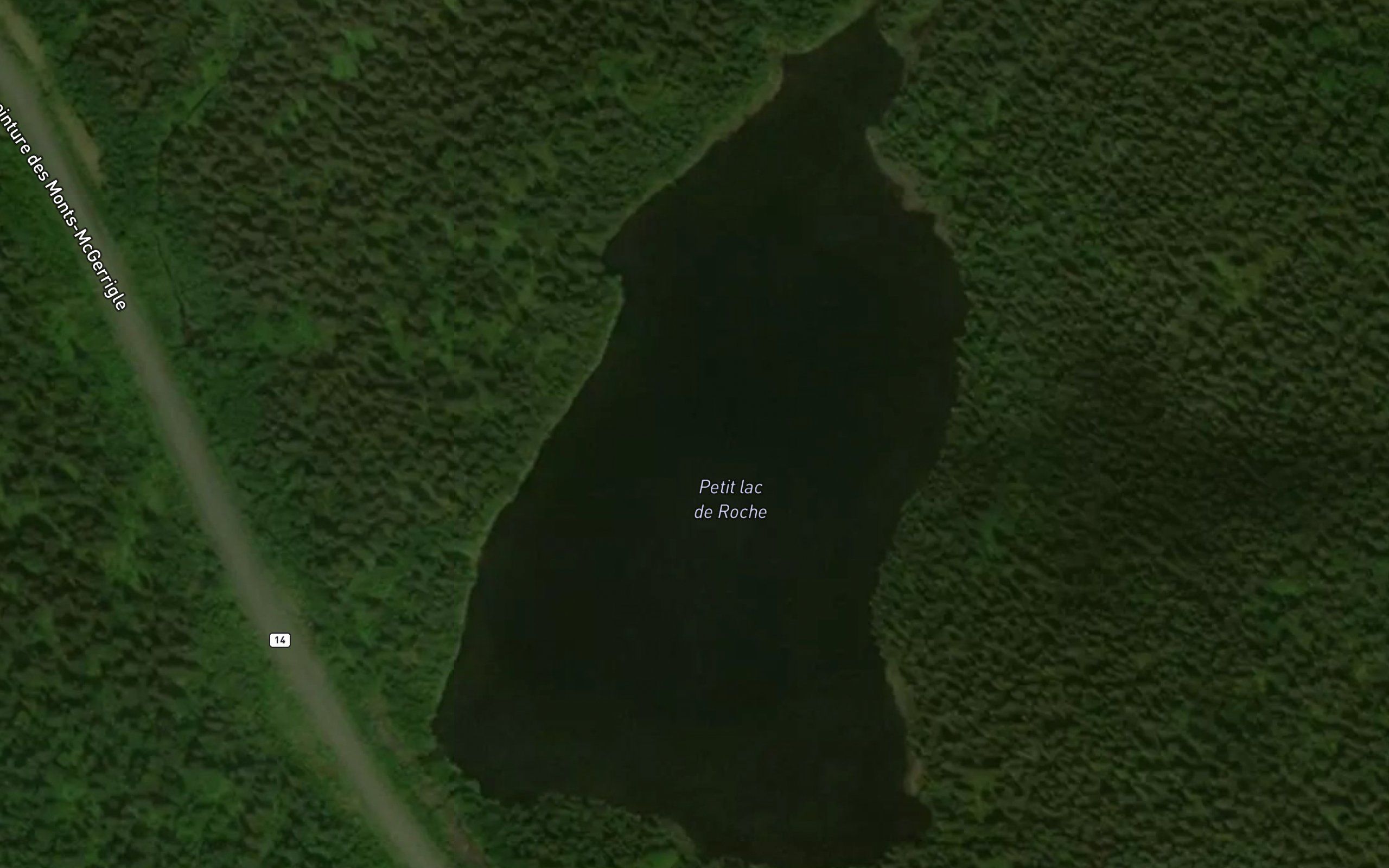 Petit lac de Roche