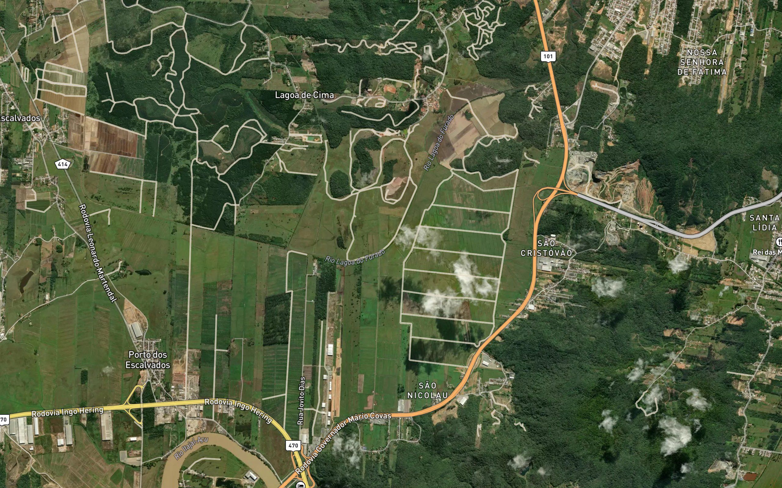 Canal do Ribeirao Lagoa