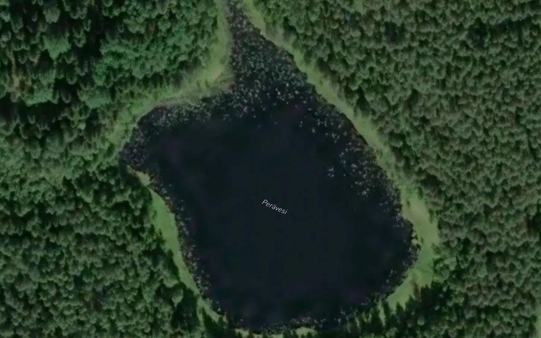 Satellite map of the Peravesi
