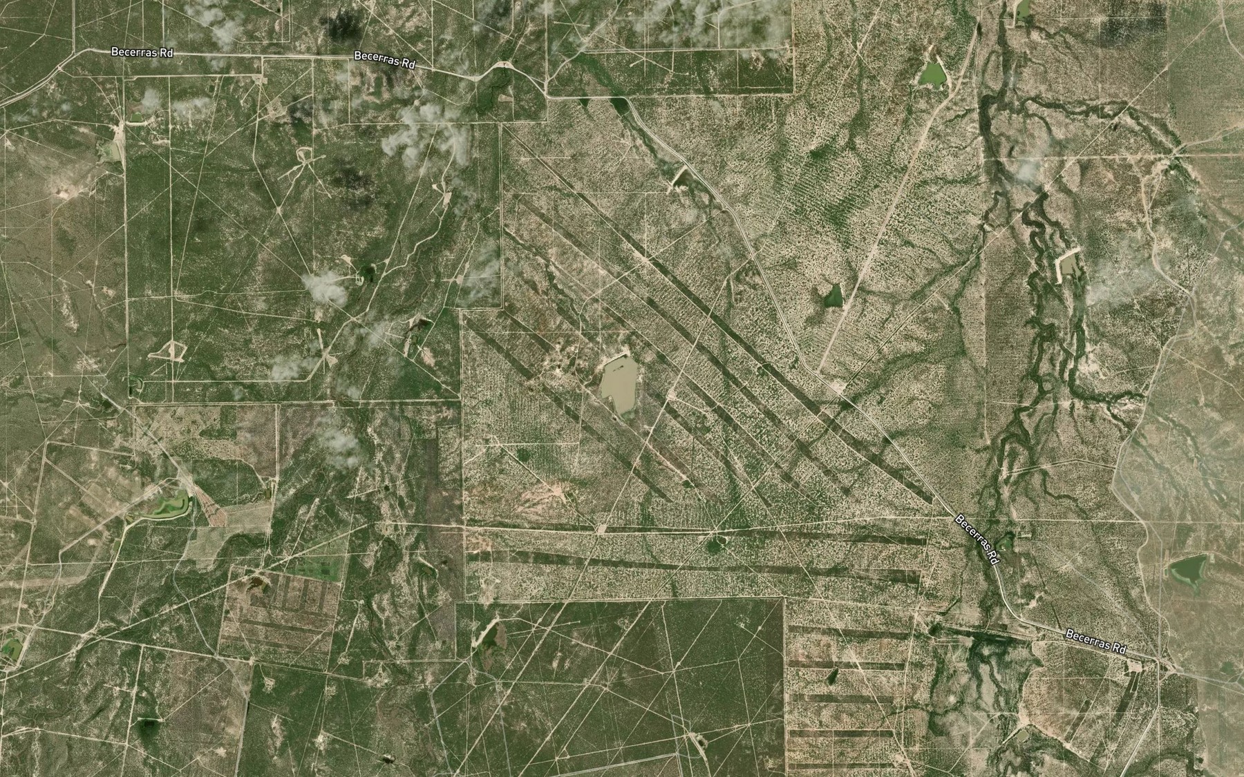 Satellite map of the Nicholson Ranch Lake Number 2
