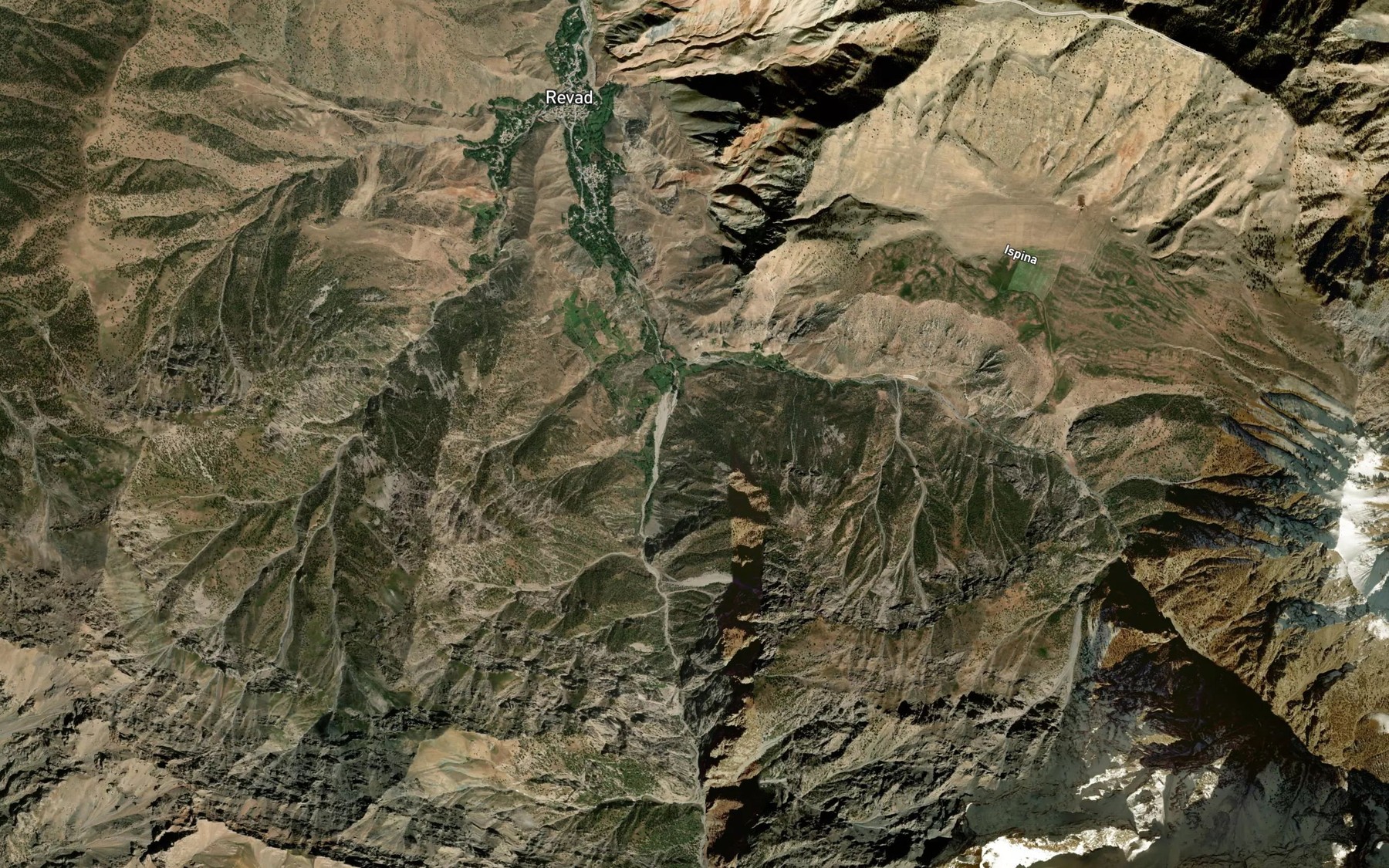 Satellite map of the Shauyanzalik