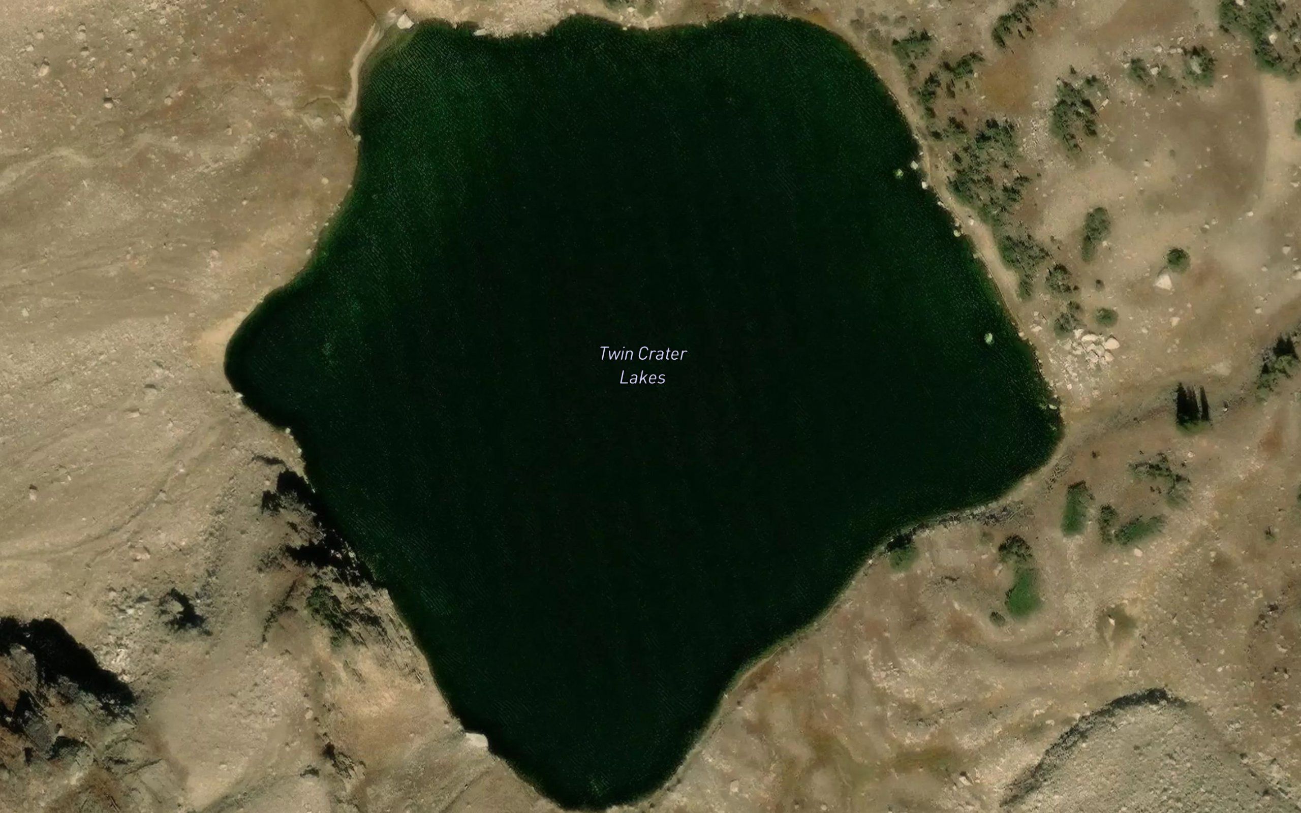Twin Crater Lakes