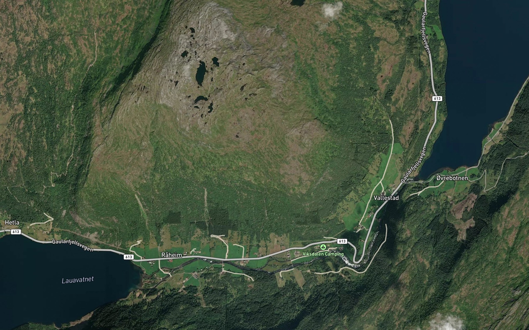 Satellite map of the Klimpegrova