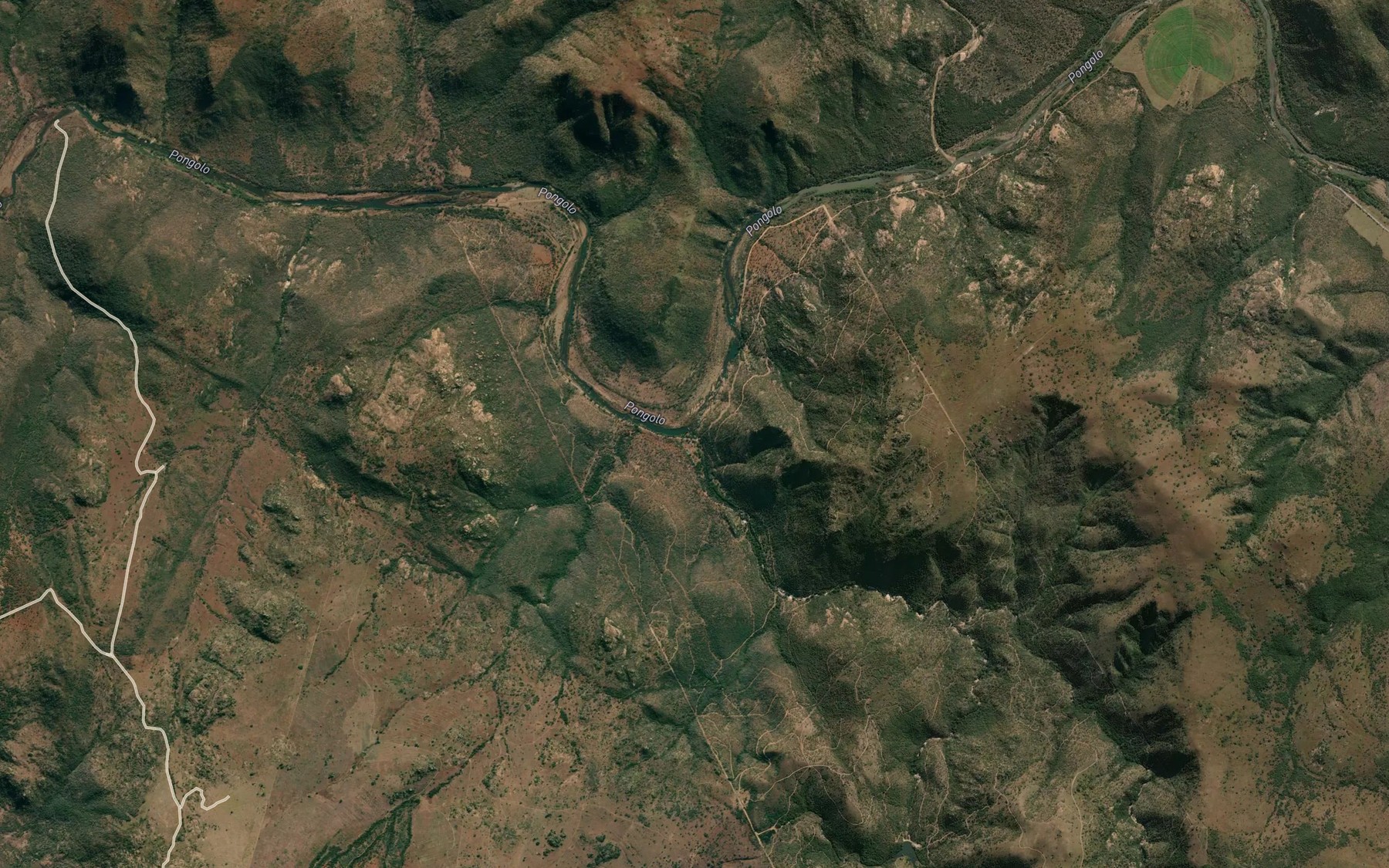 Satellite map of the Ncenbengu