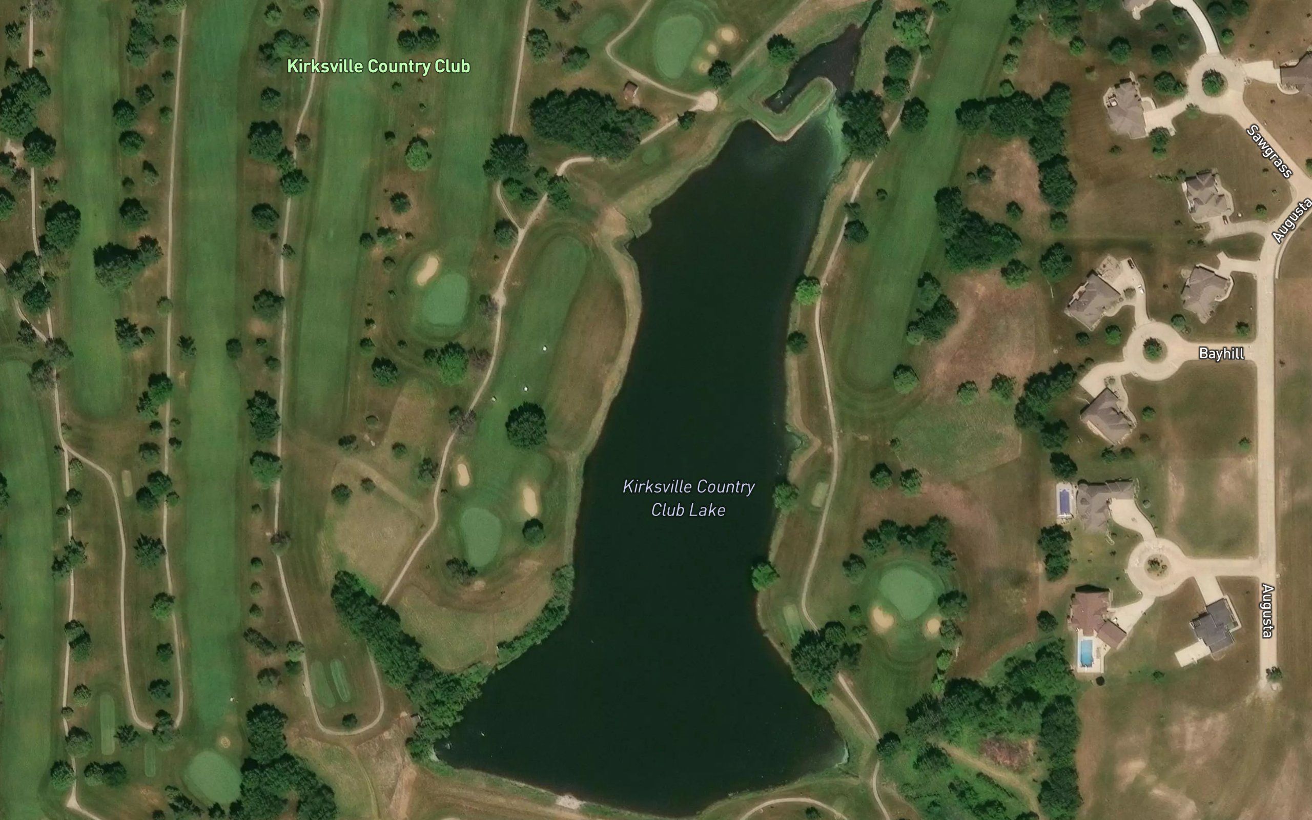 Kirksville Country Club Lake