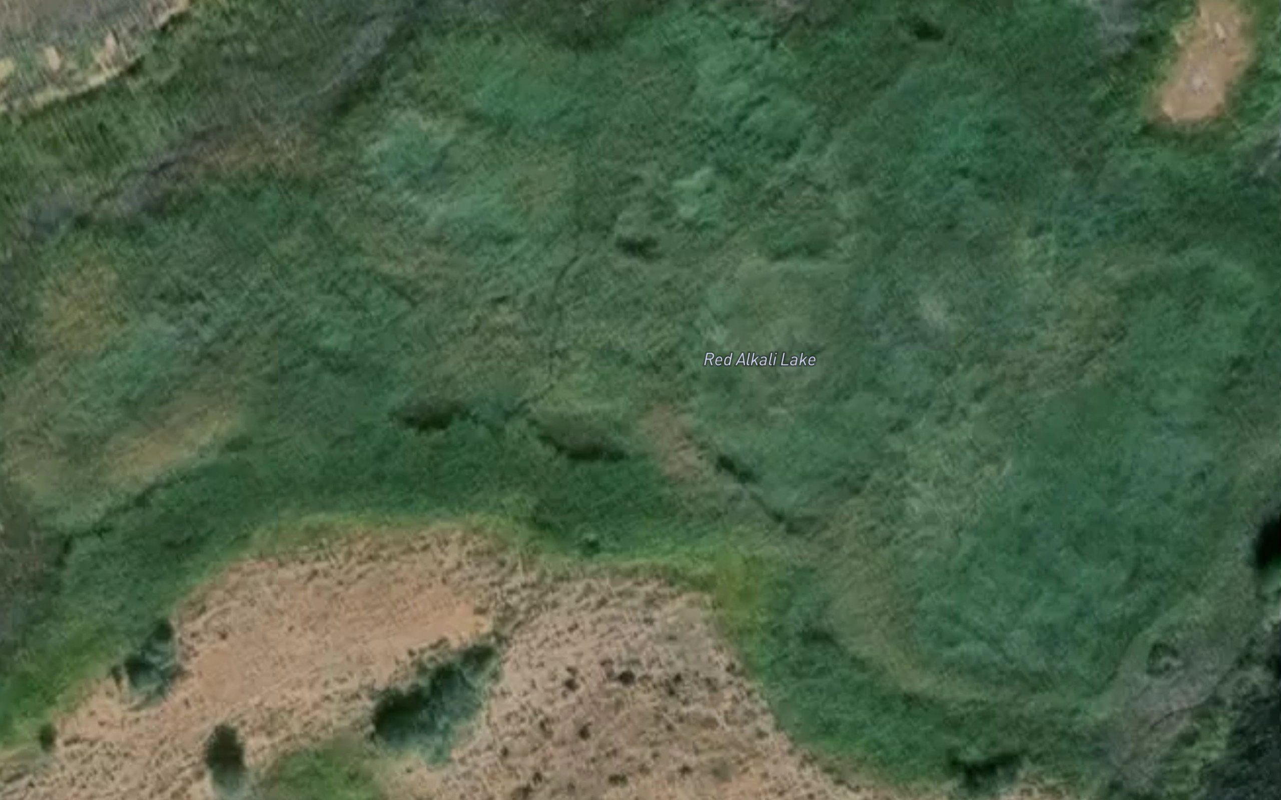 Red Alkali Lake