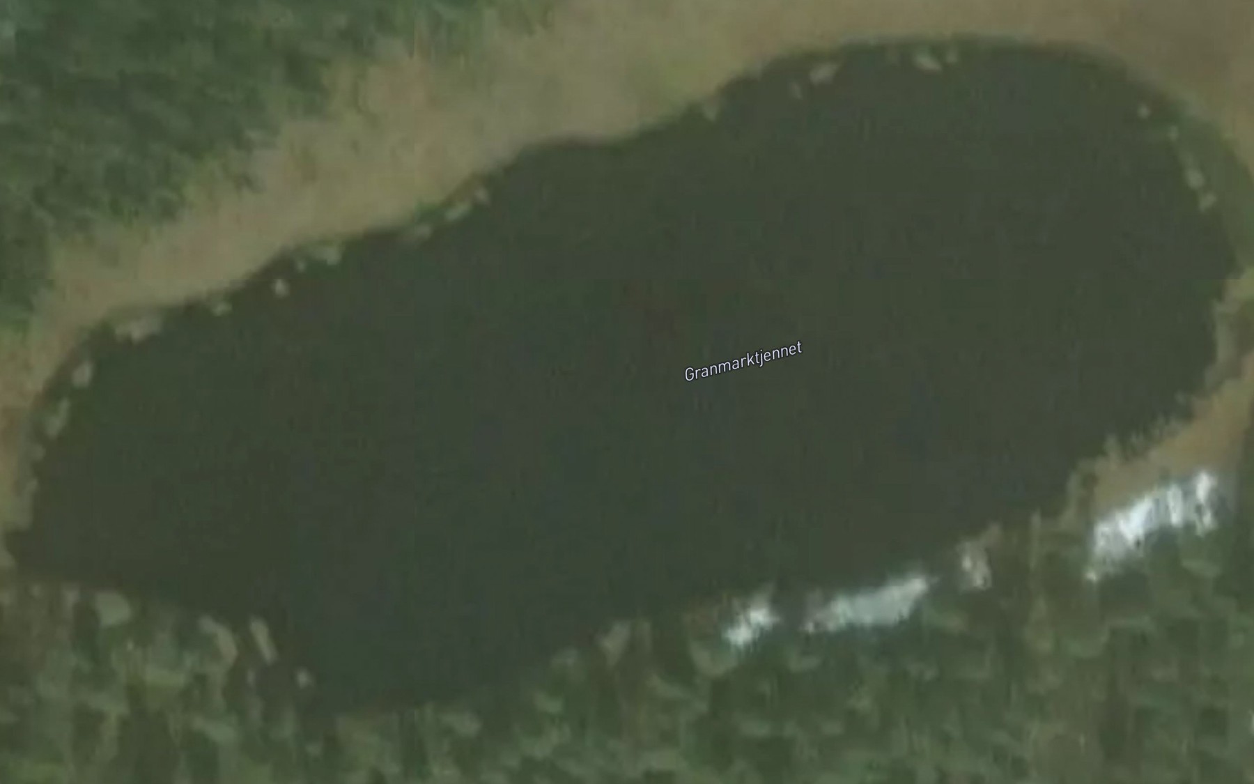 Satellite map of the Granmarktjernet