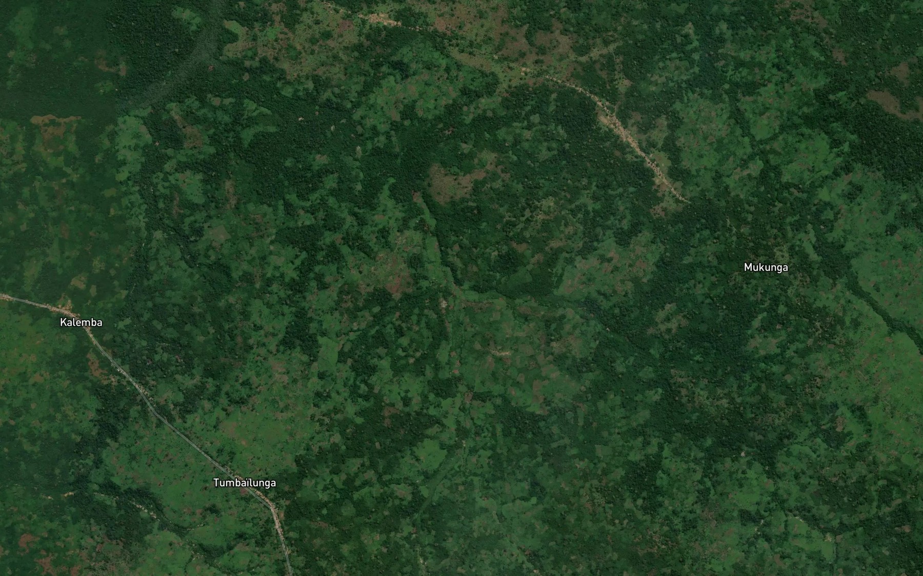 Satellite map of the Sukungu