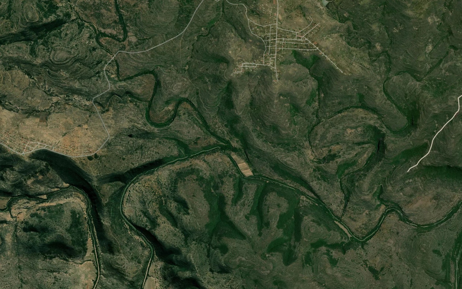 Satellite map of the Zalara