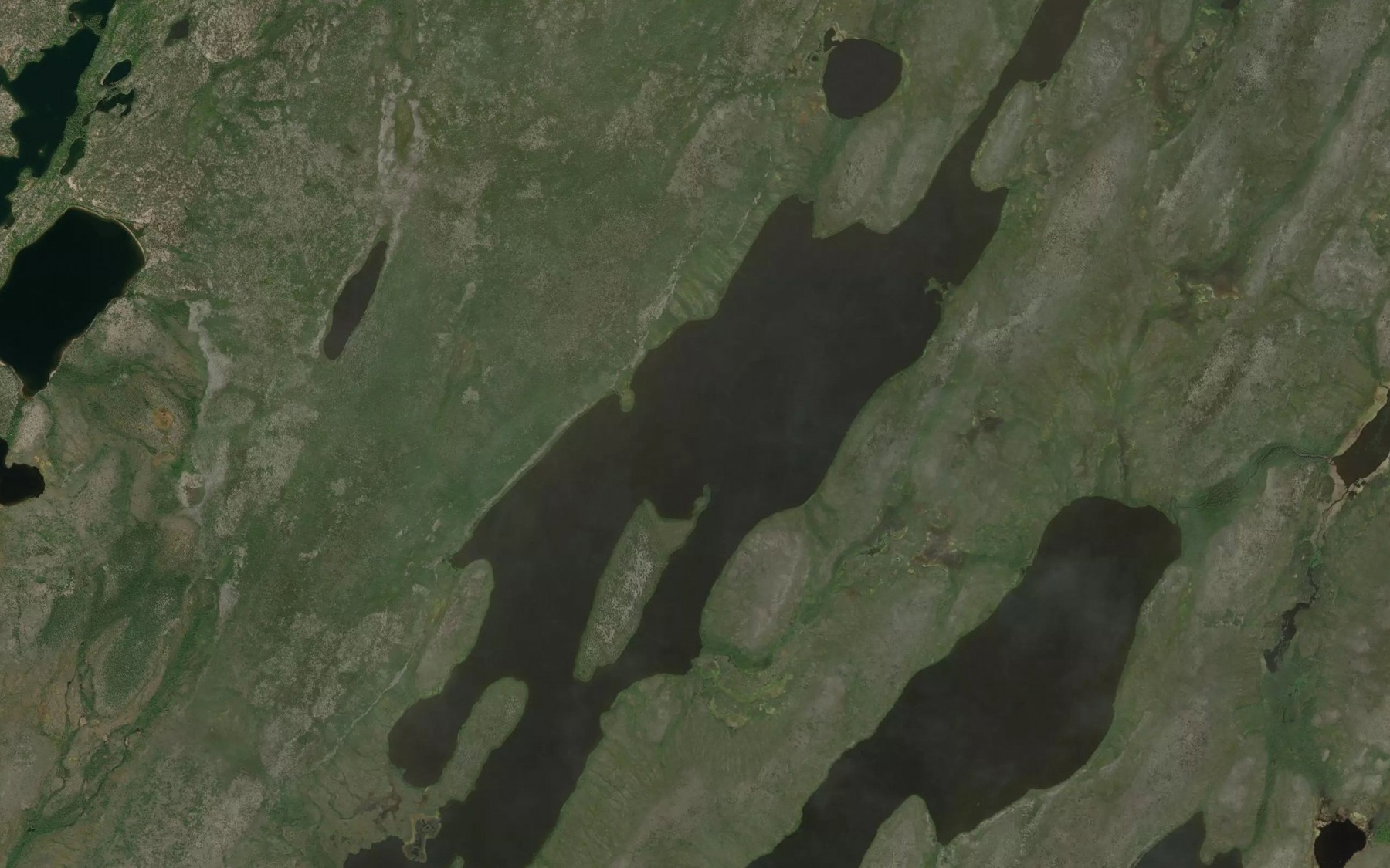 Satellite map of the Heinrichs Lake