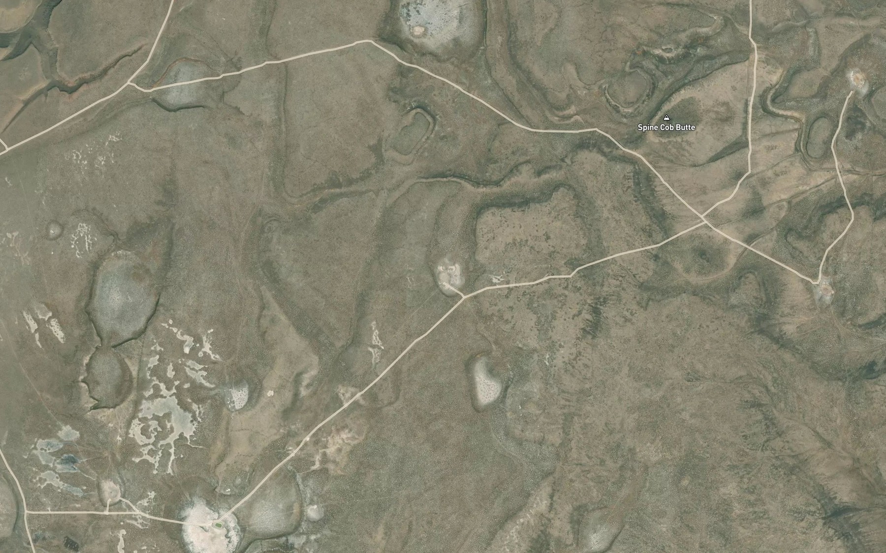 Satellite map of the Buffalo Reservoir