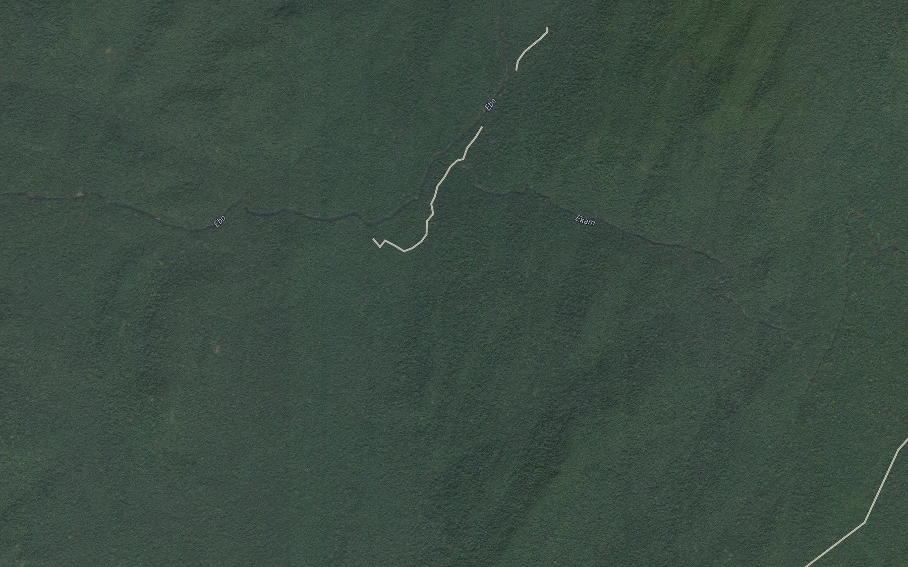 Satellite map of the Kamekot