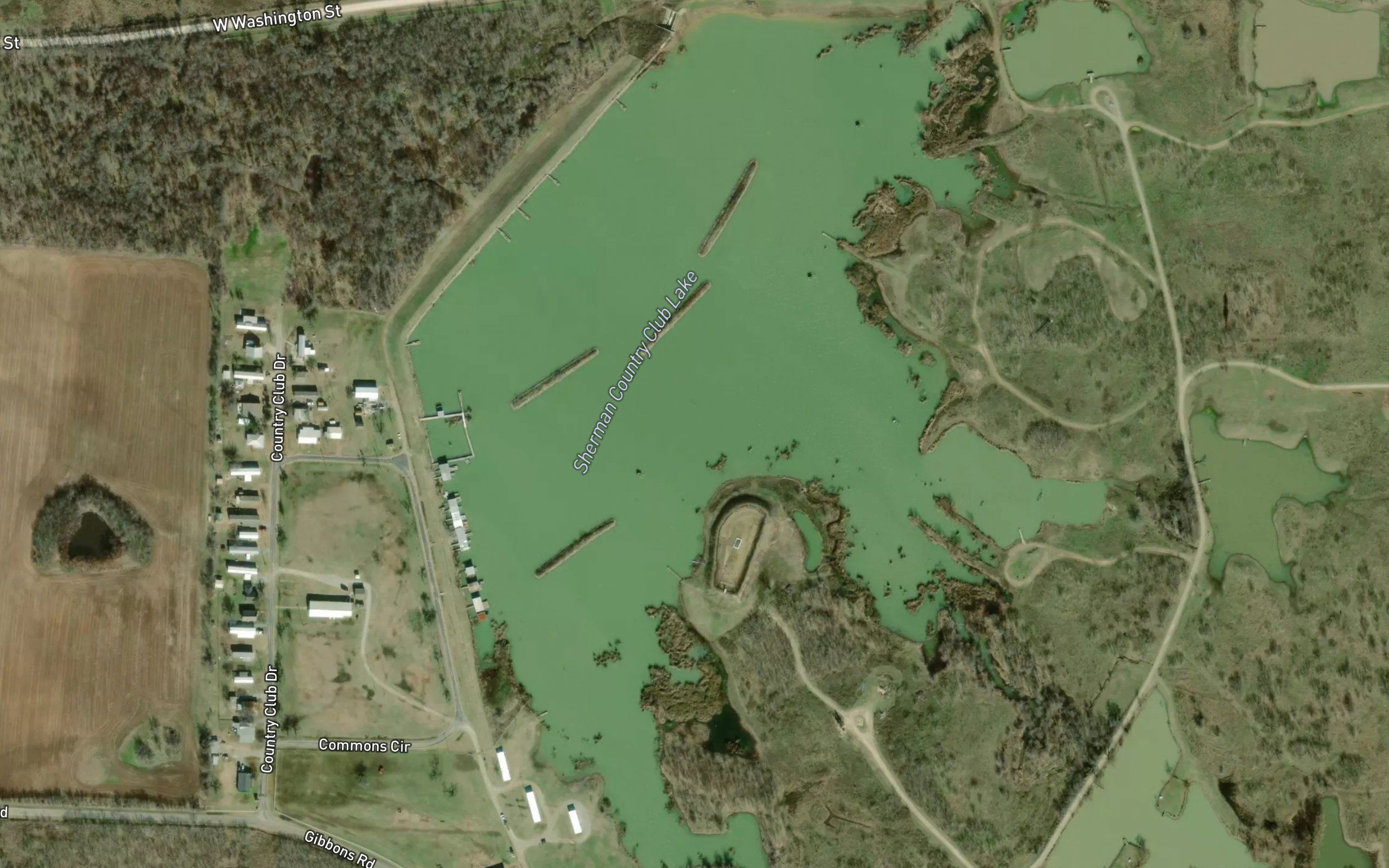 Sherman Country Club Lake
