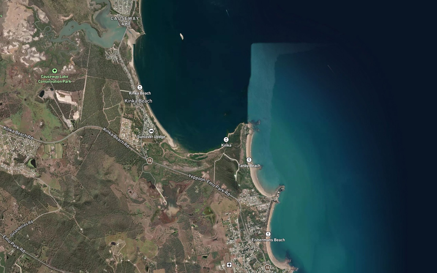 Satellite map of the Cove 23-083a