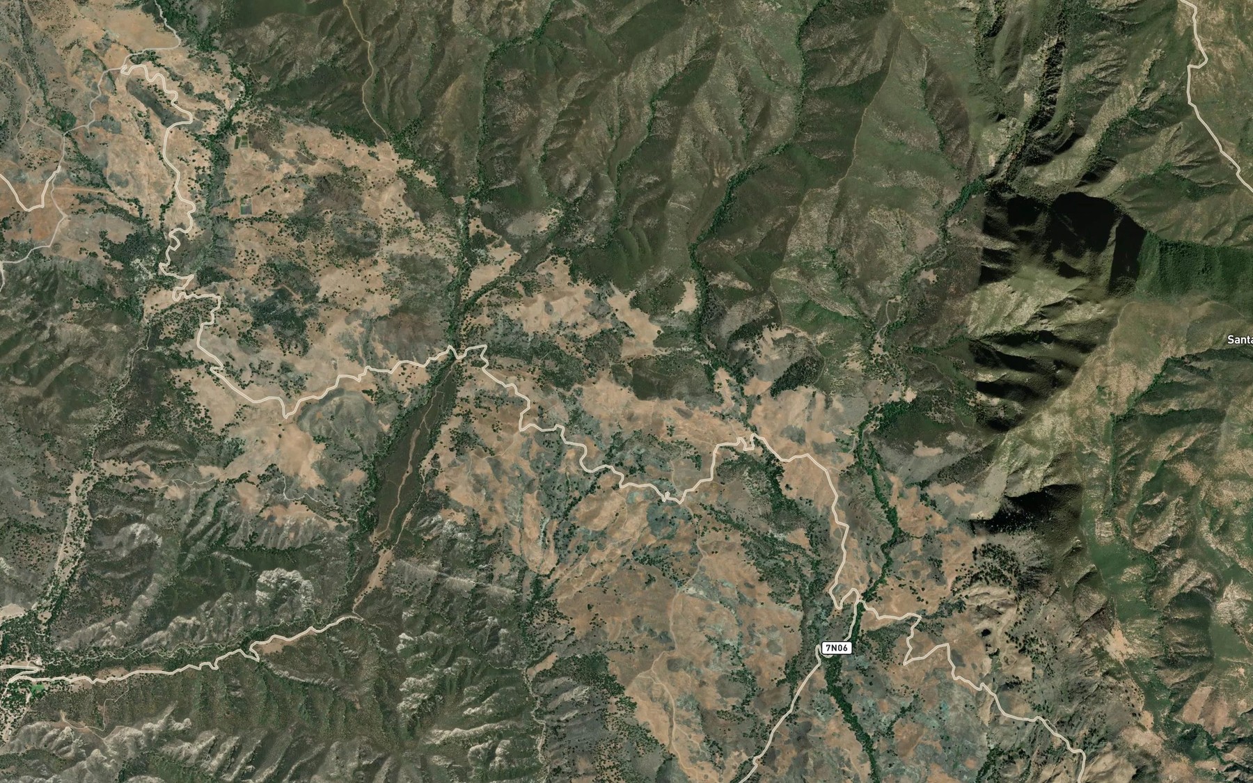 Satellite map of the Grand Spring