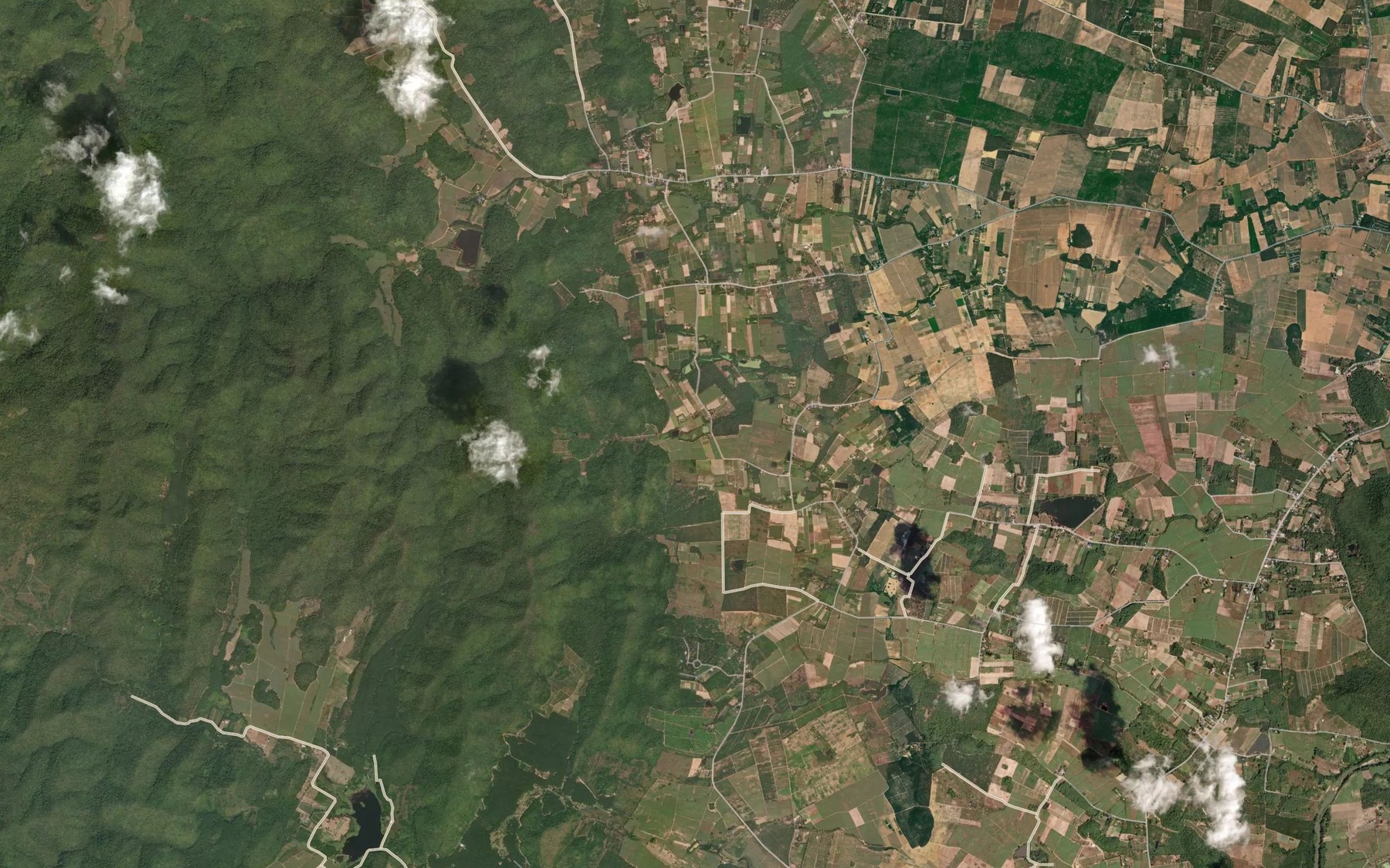 Satellite map of the Sa Nam Ban Thung Hiang