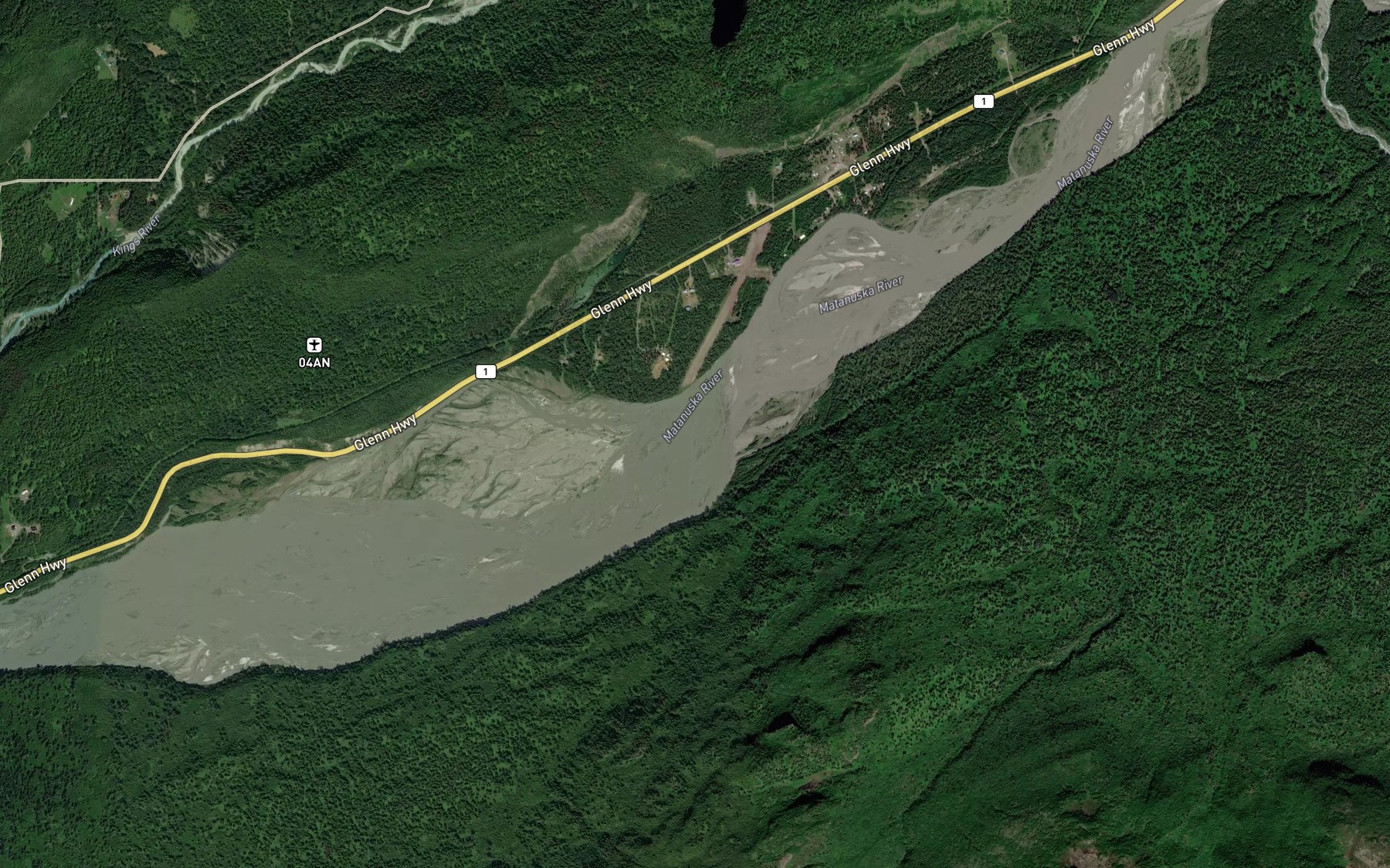 Satellite map of the Bet'uyedi Tayena