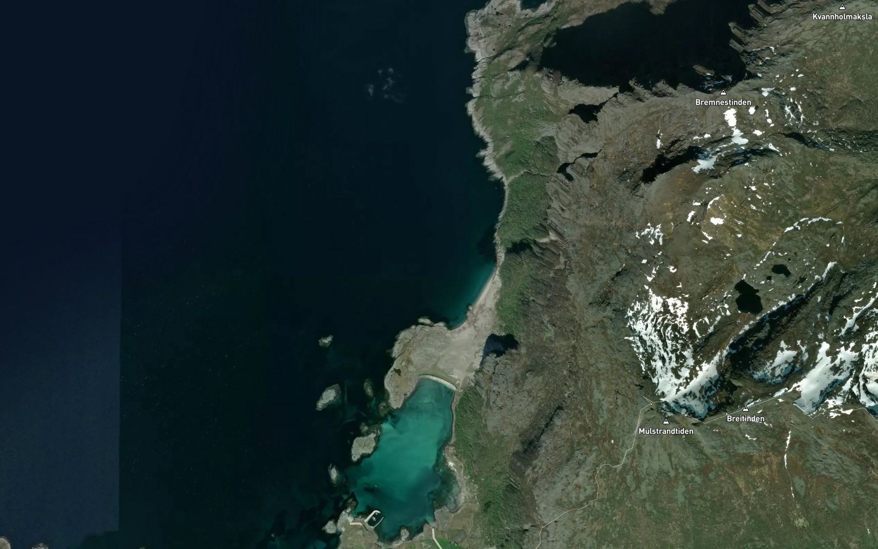 Satellite map of the Urdvika