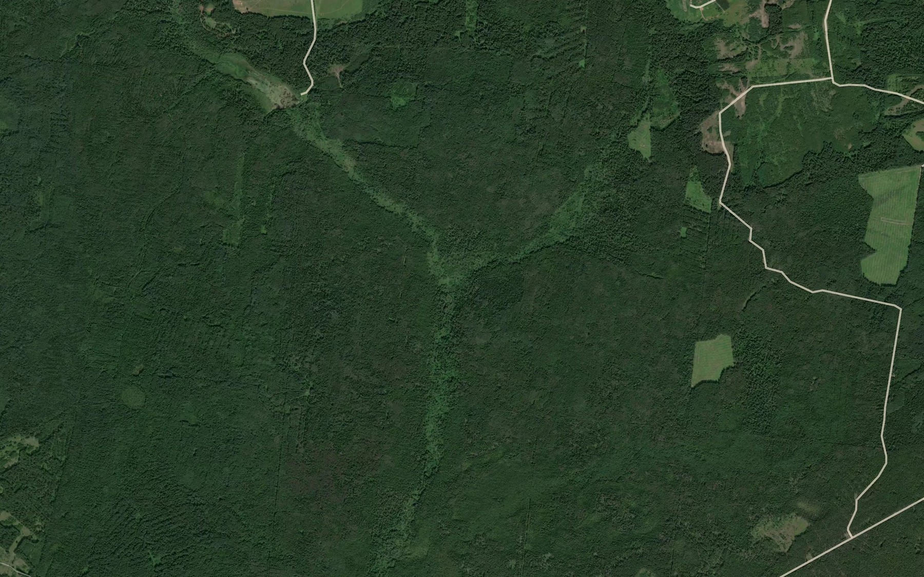 Satellite map of the Kuchum