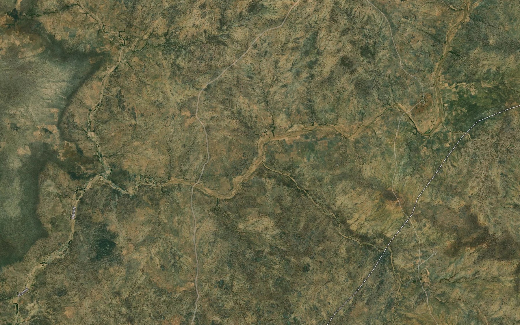 Satellite map of the Rafin Mbi