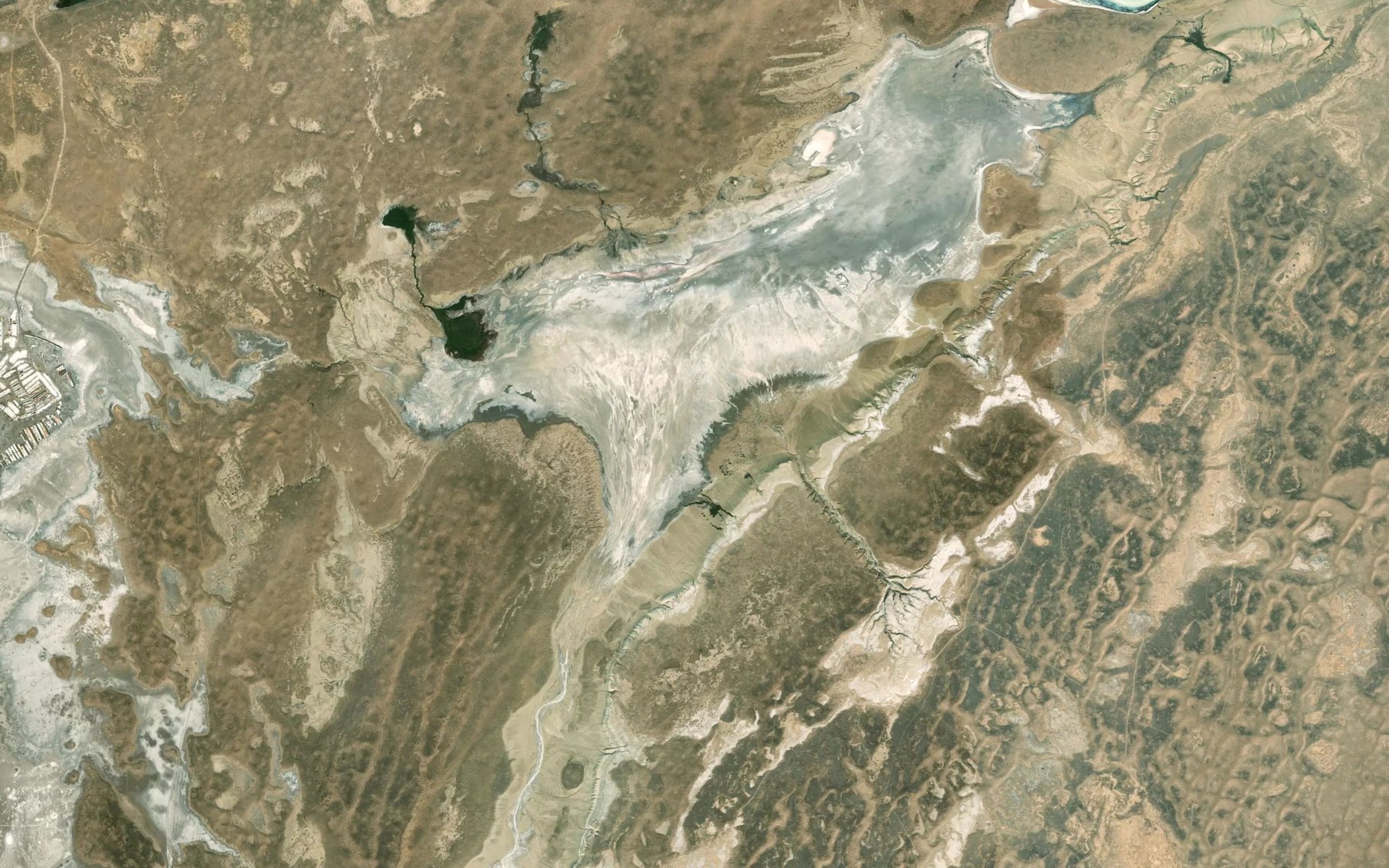 Satellite map of the Rodnik Dzhalangach-Bulak