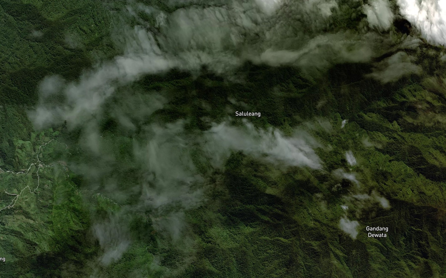 Satellite map of the Salu Marano