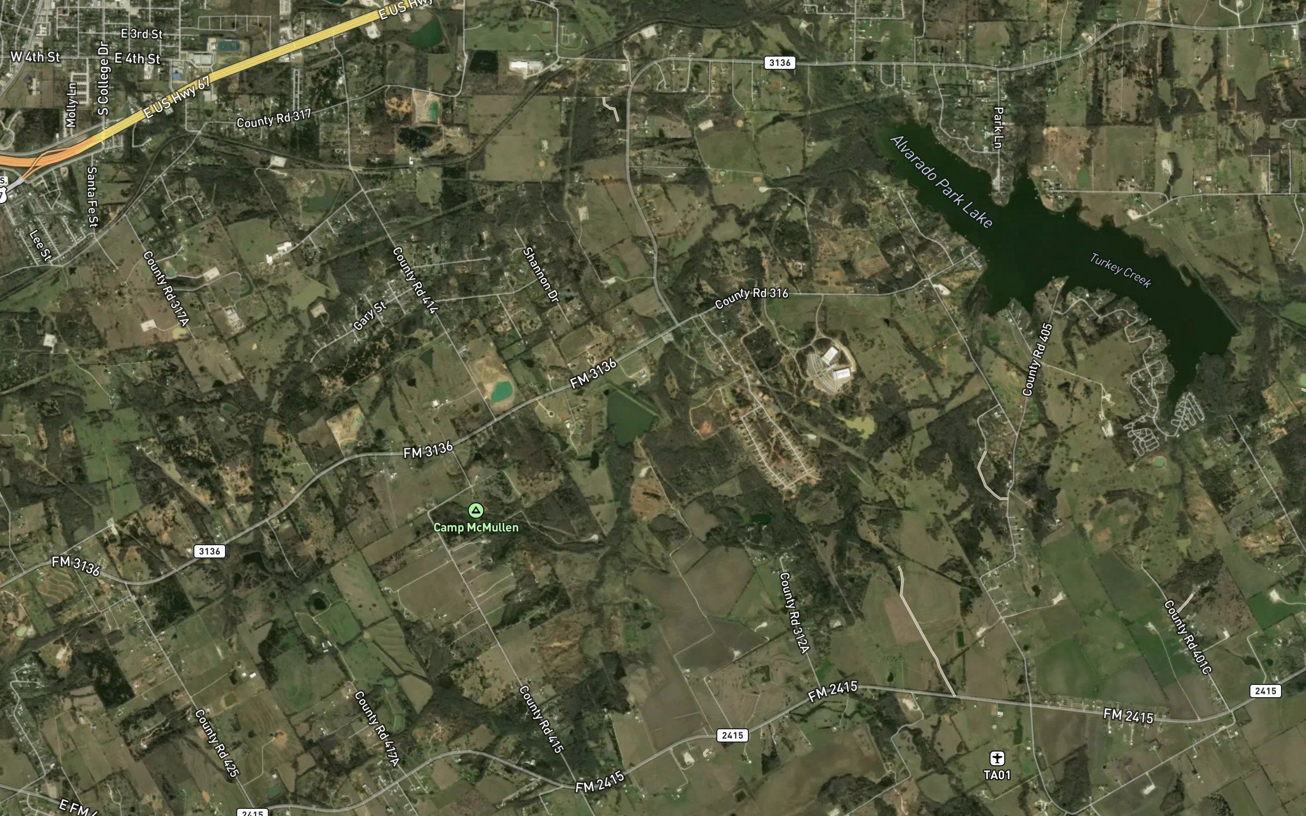 Soil Conservation Service Site 38 Reservoir
