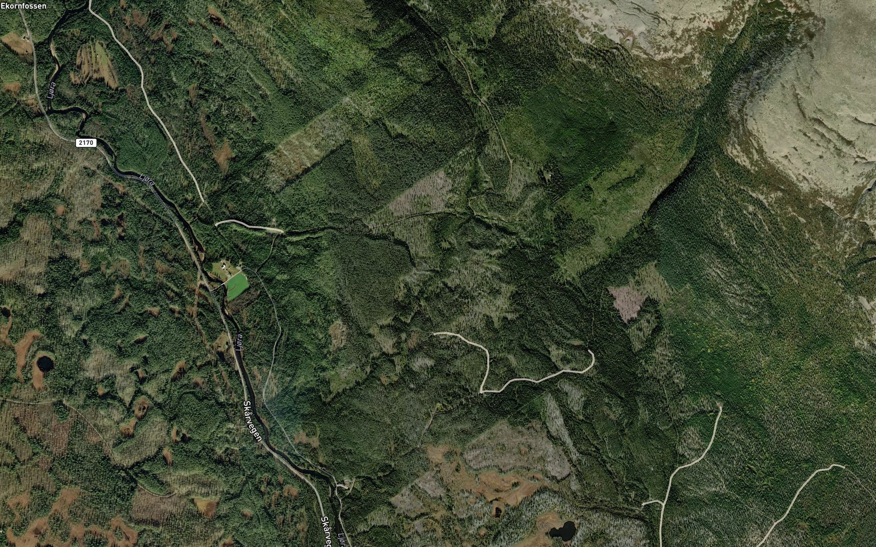 Satellite map of the Sondre Bjonnasbekken