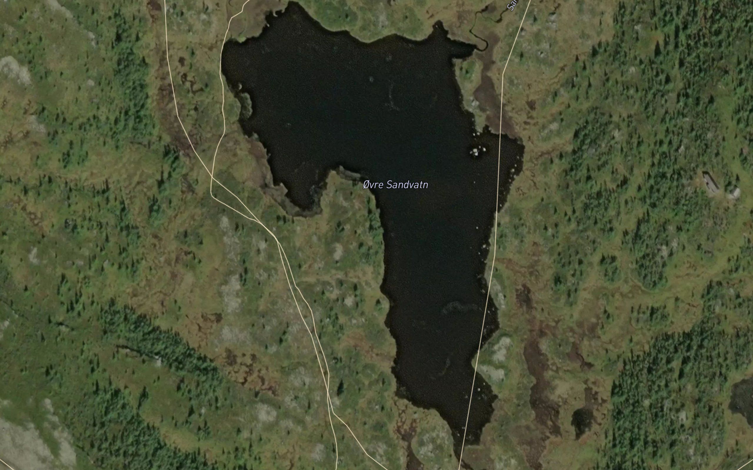 Sandvatnet,ovre