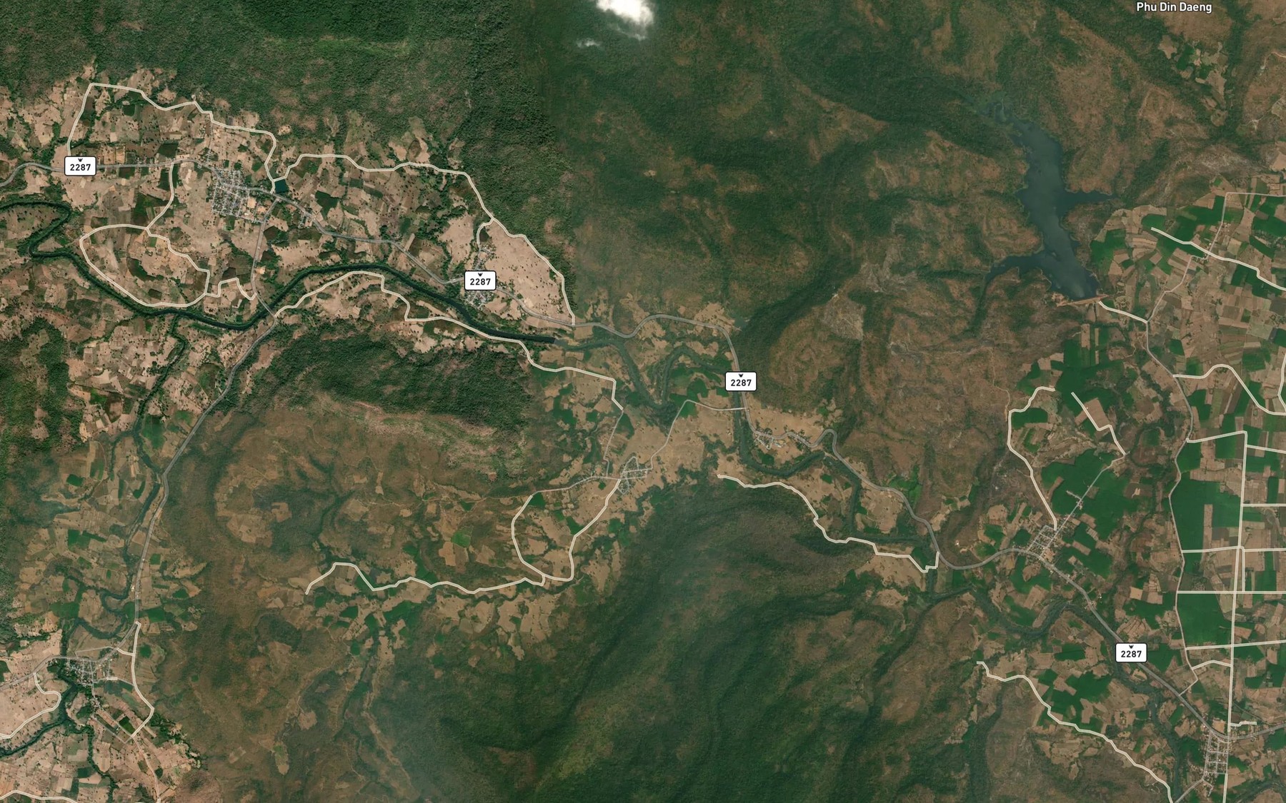 Satellite map of the Huai Phi Pa Cha