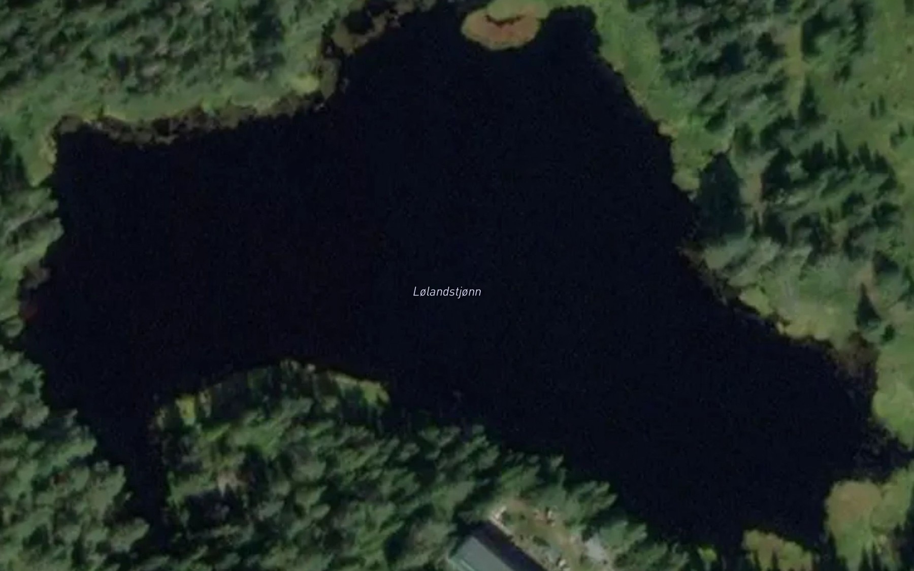 Satellite map of the Lolandstjonn